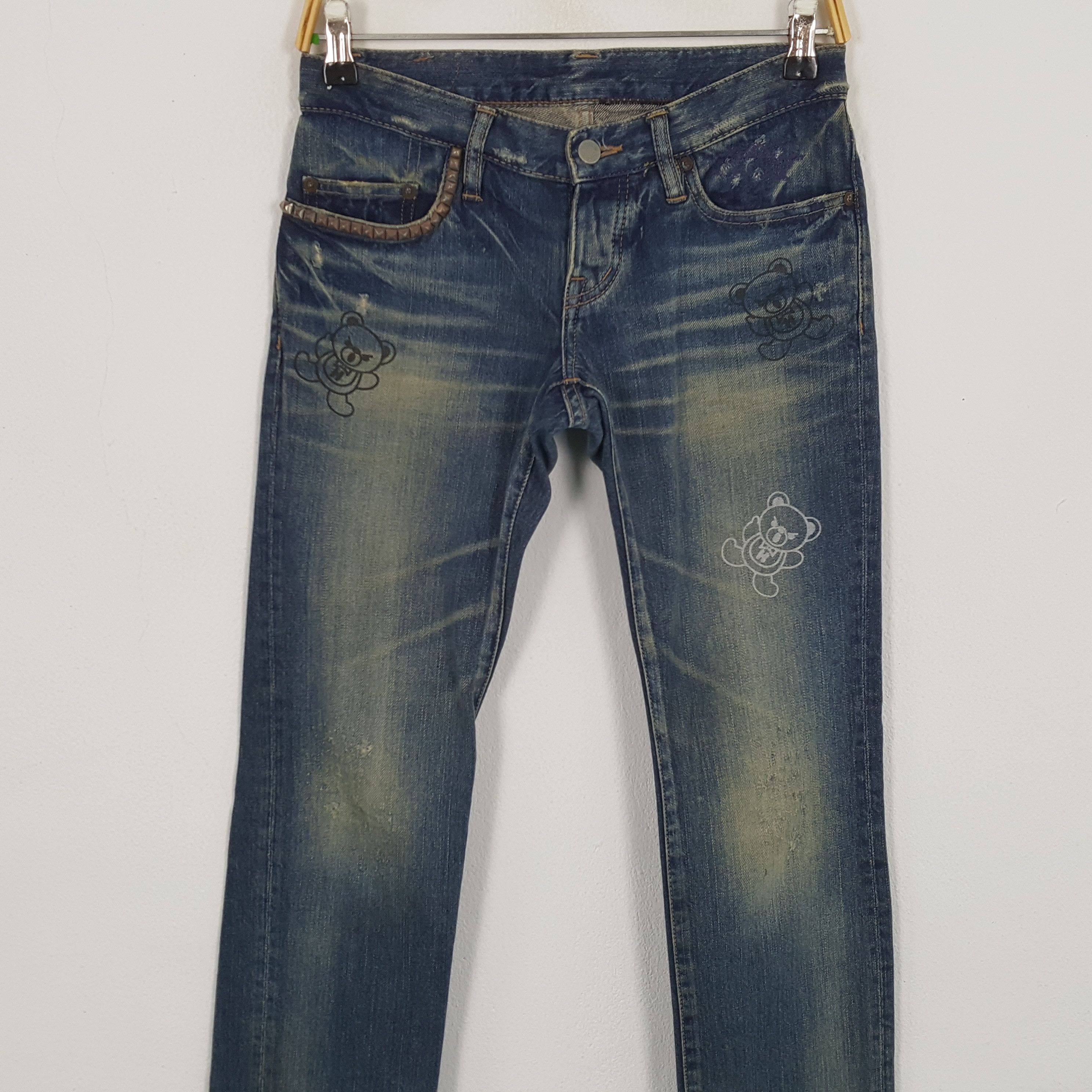 Hysteric Glamour × Japanese Brand × Vintage Vintage HYSTERIC GLAMOUR Japanese Fashion Brand Jeans Size 29" - 5 Thumbnail