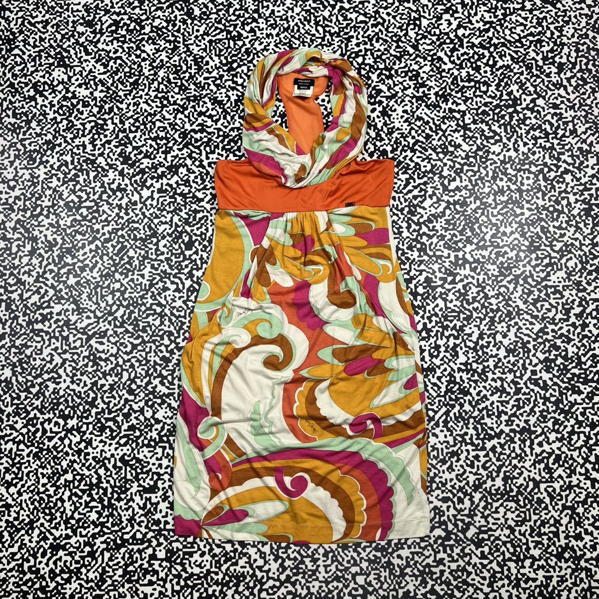 Miss Sixty Vintage Y2K Miss Sixty Floral Abstract Print Viscose Dress Size S / US 4 / IT 40 - 4 Thumbnail