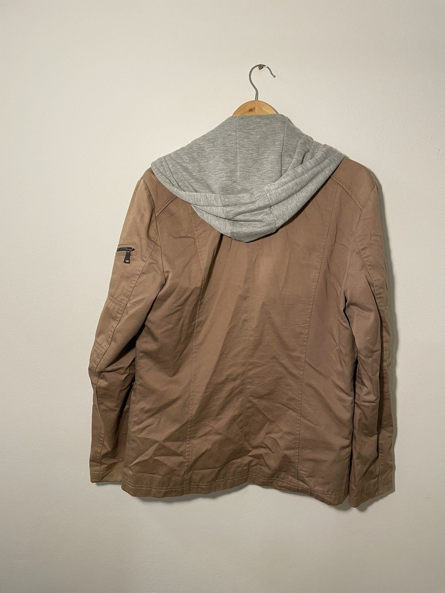 Other Politix jacket, beige with removable hoodie Size US M / EU 48-50 / 2 - 9 Thumbnail
