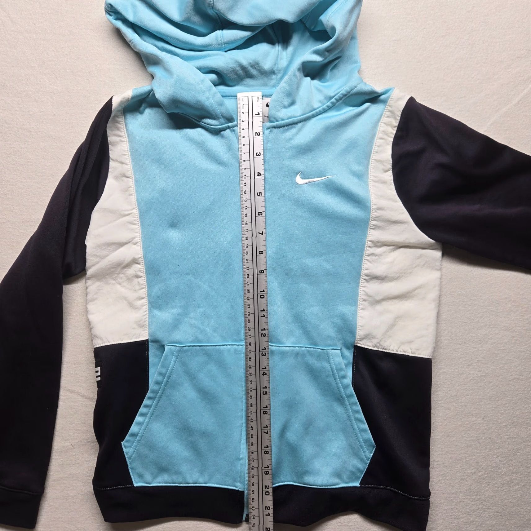 Nike Nike Therma-Fit Elite Hoodie Ladies L Blue Full Zip-Up Sweatshirt Jacket Women Size L / US 10 / IT 46 - 6 Thumbnail