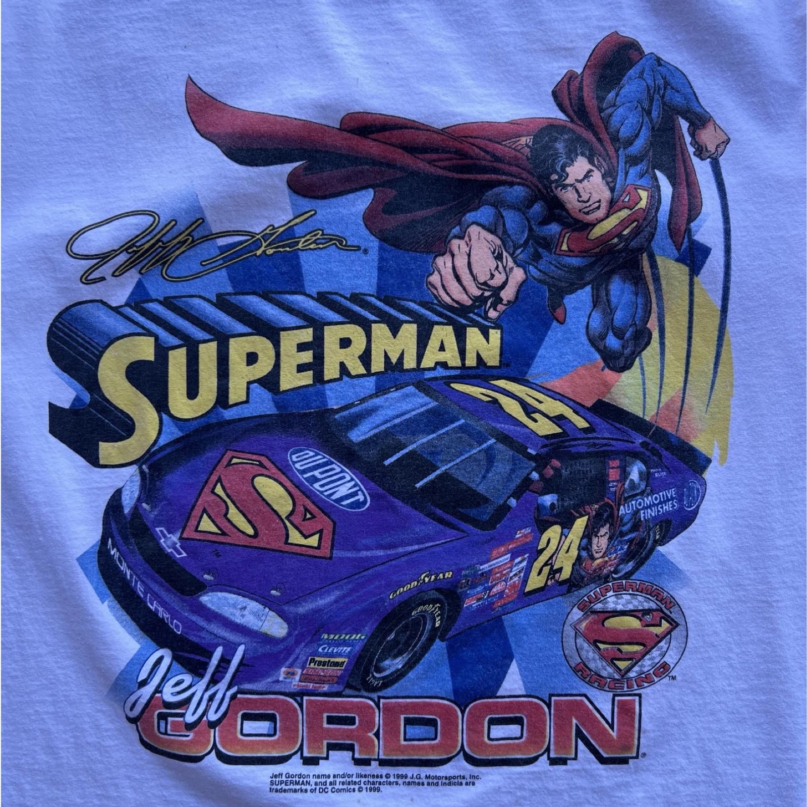 Chase Authentics 1999 Superman Jeff Gordon Rare Vintage Size US L / EU 52-54 / 3 - 3 Thumbnail