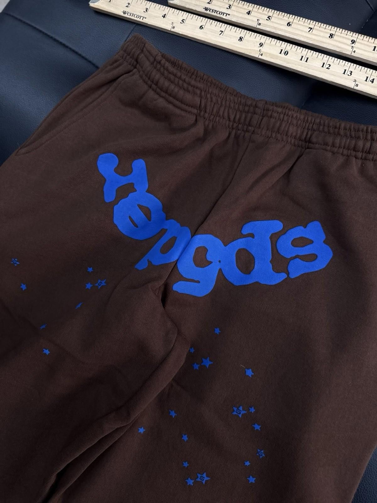 Other Size M - Sp5der Worldwide Brown/Blue Sweats Authentic Size US 32 / EU 48 - 5 Thumbnail