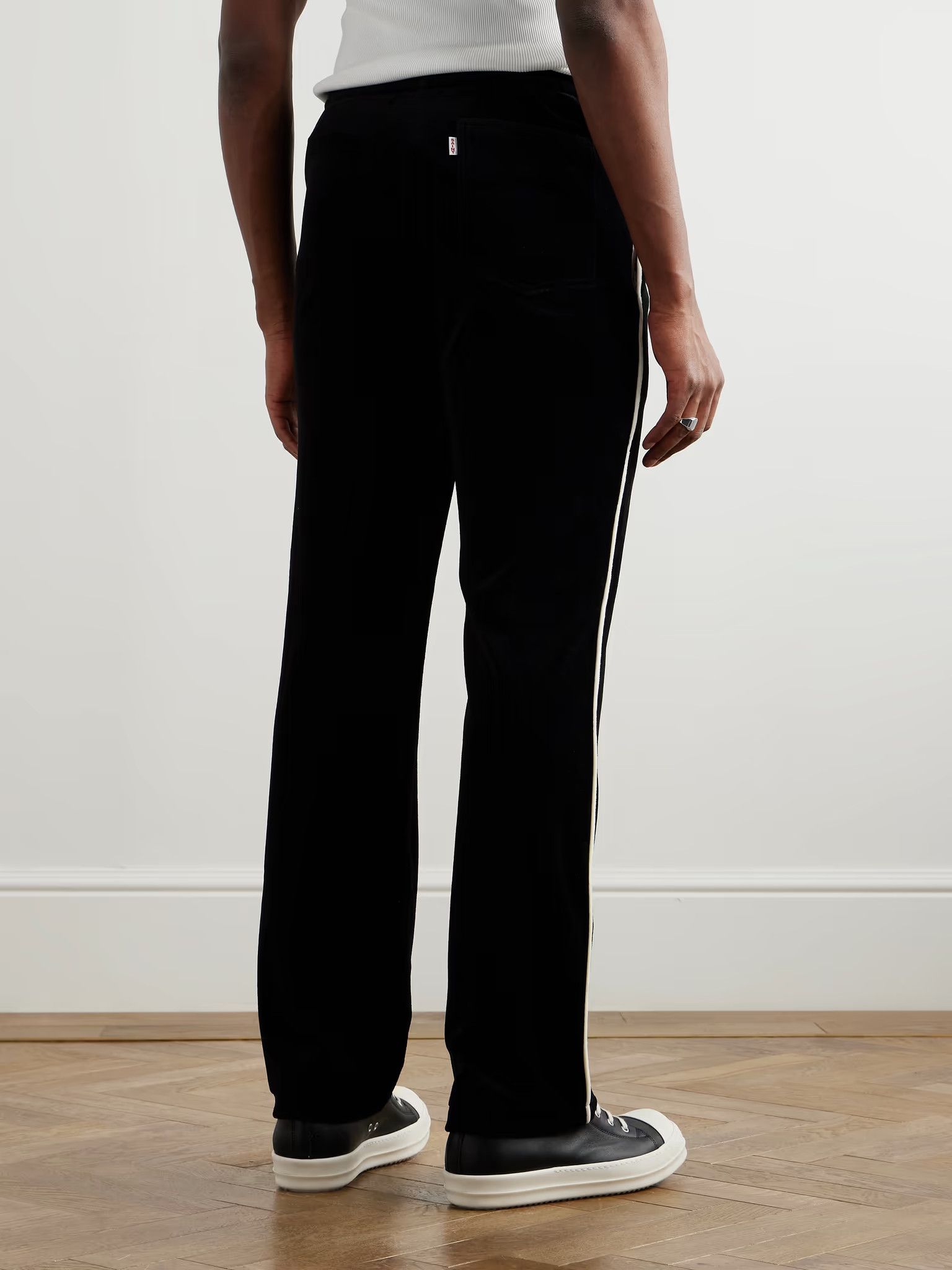 Saint Michael o1mle0326 LM Track Pants in Black Size US 30 / EU 46 - 3 Thumbnail