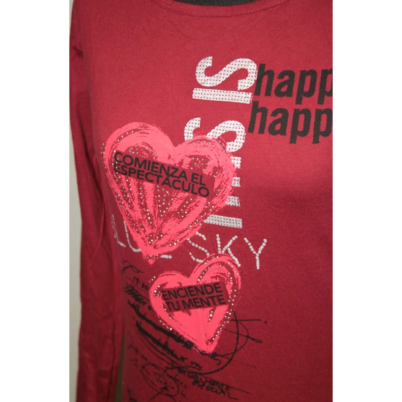 Desigual Desigual red jumper tunic womens L Size L / US 10 / IT 46 - 3 Thumbnail