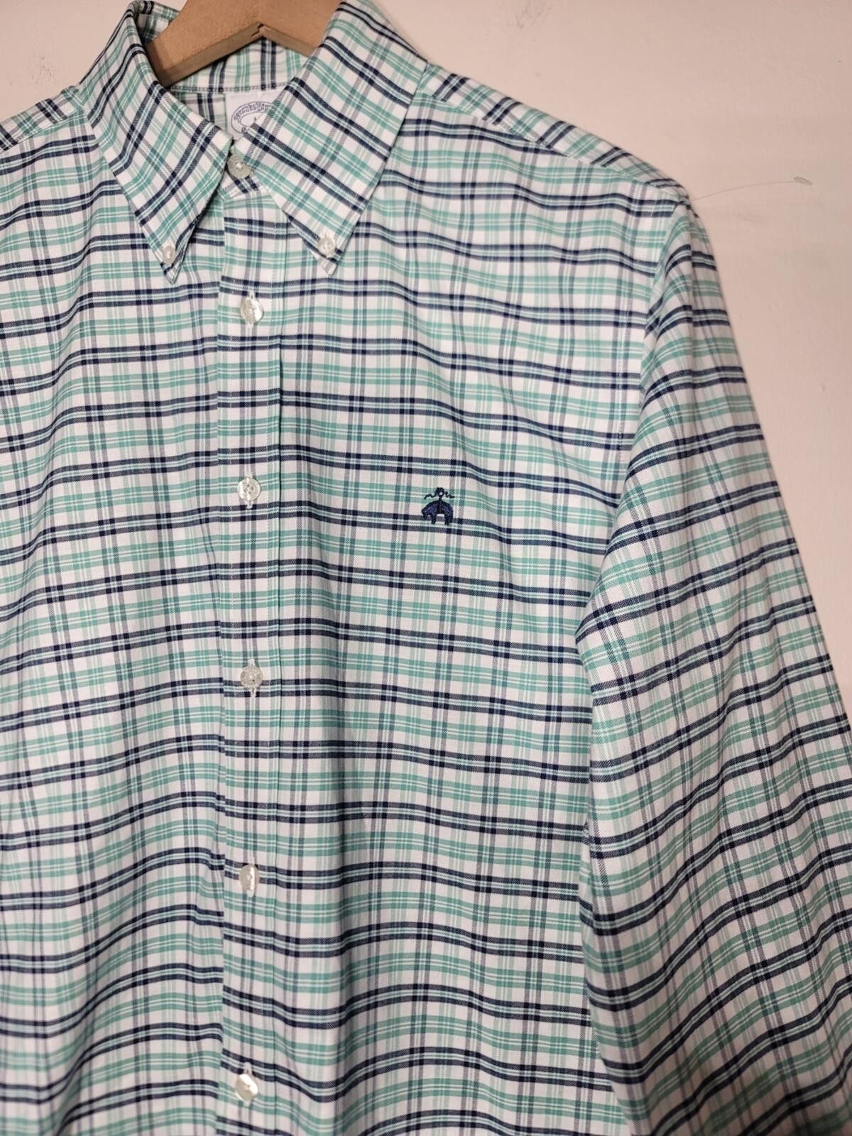 Brooks Brothers Brooks Brothers Regent Fit Plaid Button-Up Sz M Quiet Lux Size US M / EU 48-50 / 2 - 4 Thumbnail