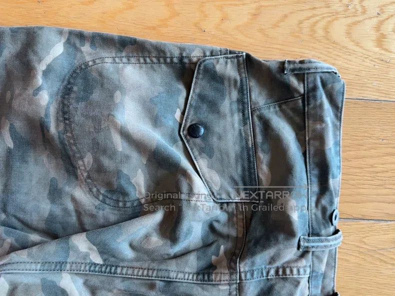 RRL Ralph Lauren RRL Ralph Lauren Thick camouflage pants Size US 32 / EU 48 - 4 Thumbnail