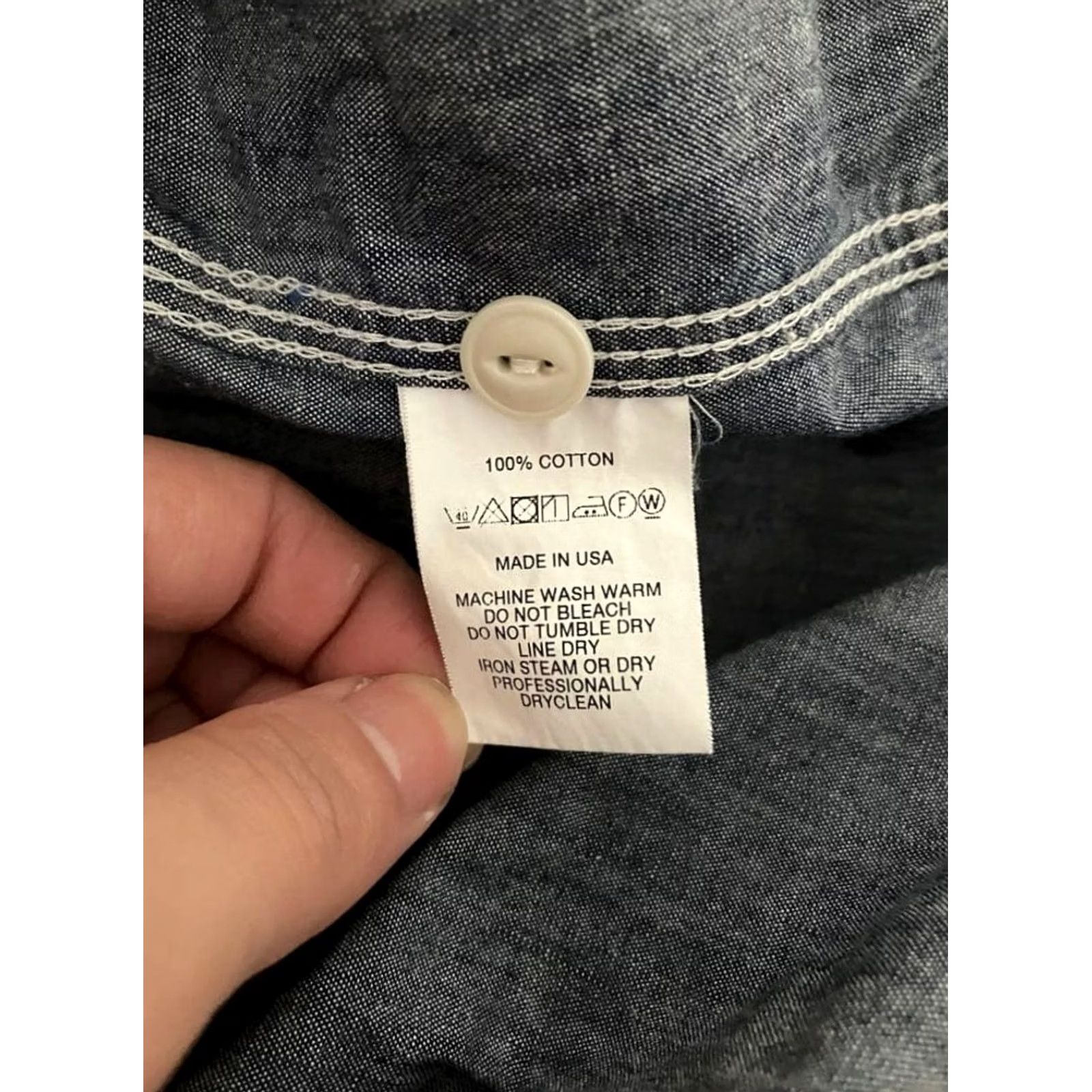 Engineered Garments Engineered Garments Cotton Black Button-Up Casual Shirt L Mens Long Sleeve Size L Black Cotton Button-Up Shirt Casual Mens Size US L / EU 52-54 / 3 - 5 Thumbnail