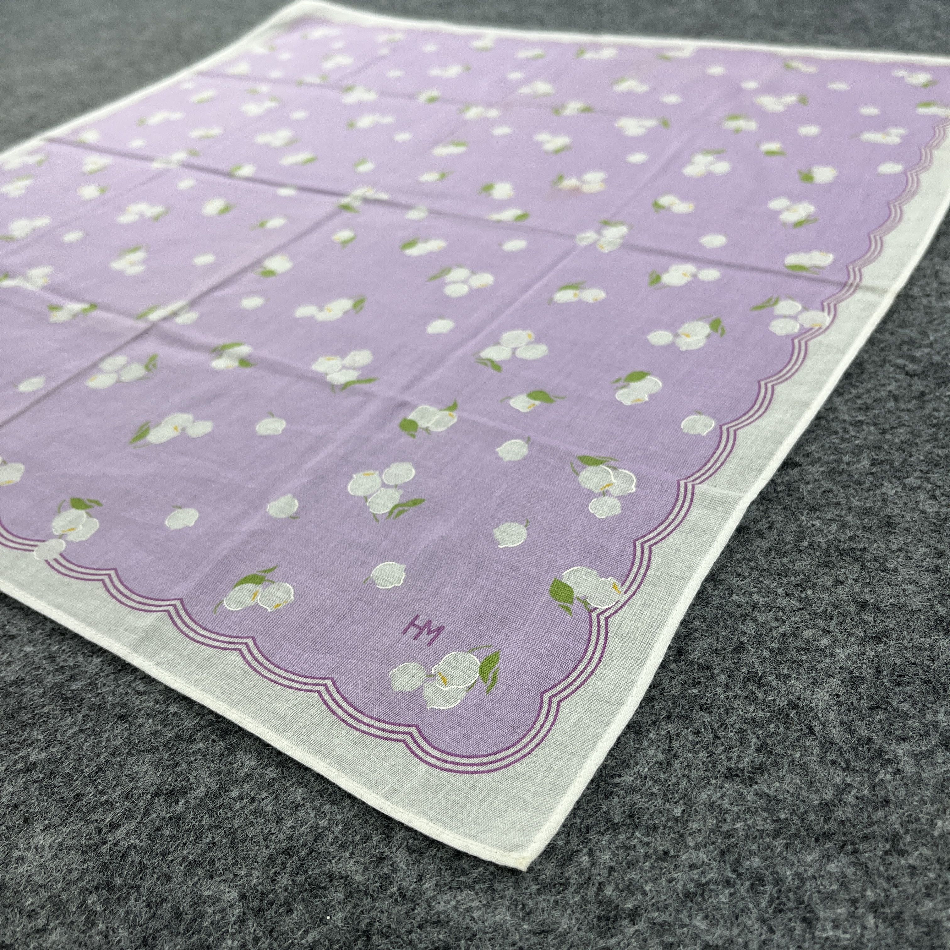 Hanae Mori Hanae Mori Bandana / Handkerchief / Neckerchief B1013 Size ONE SIZE - 4 Thumbnail