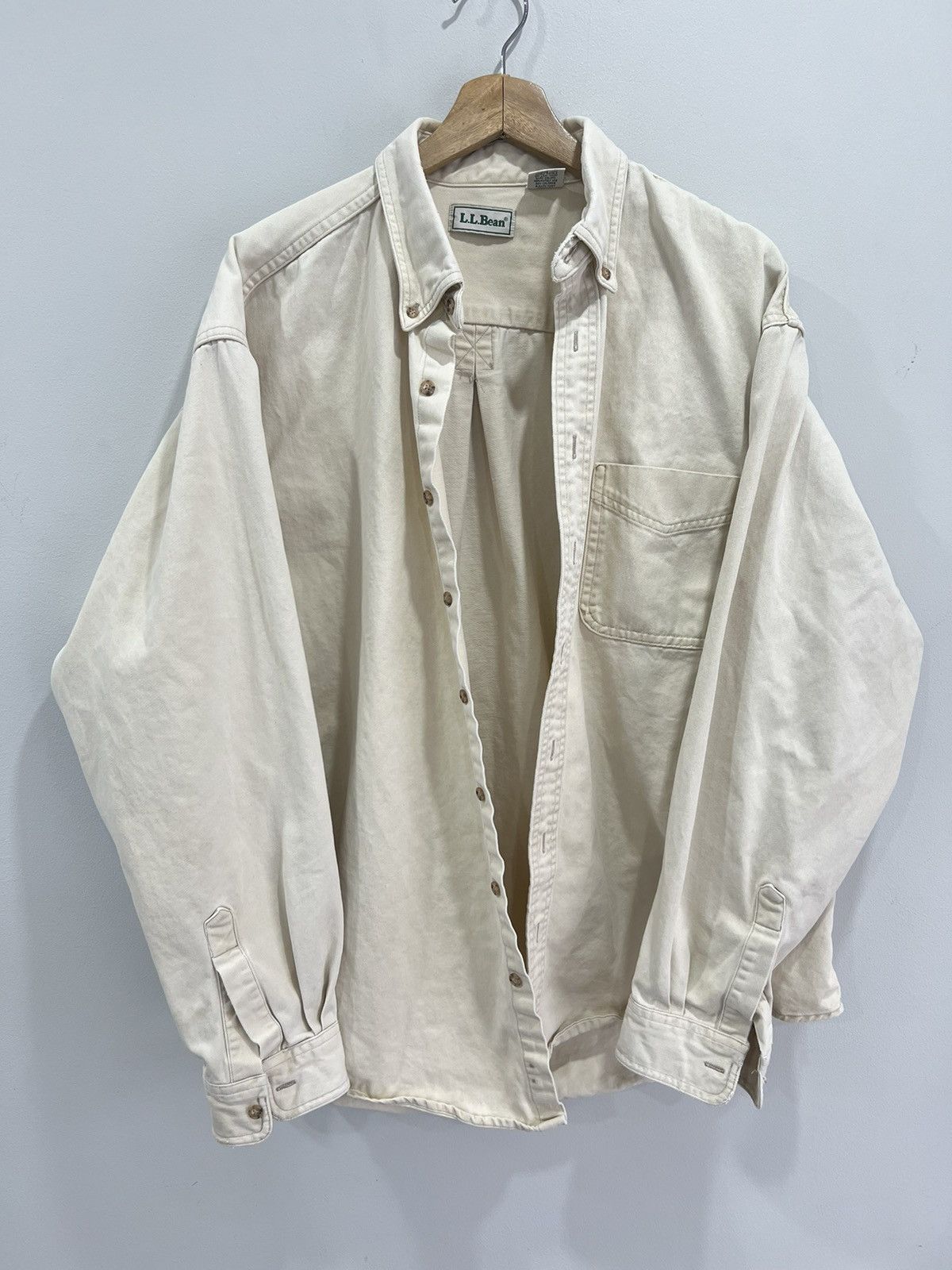 L.L. Bean Vintage LL Bean Button Up Shirt xl tall Size US XL / EU 56 / 4 - 1 Thumbnail