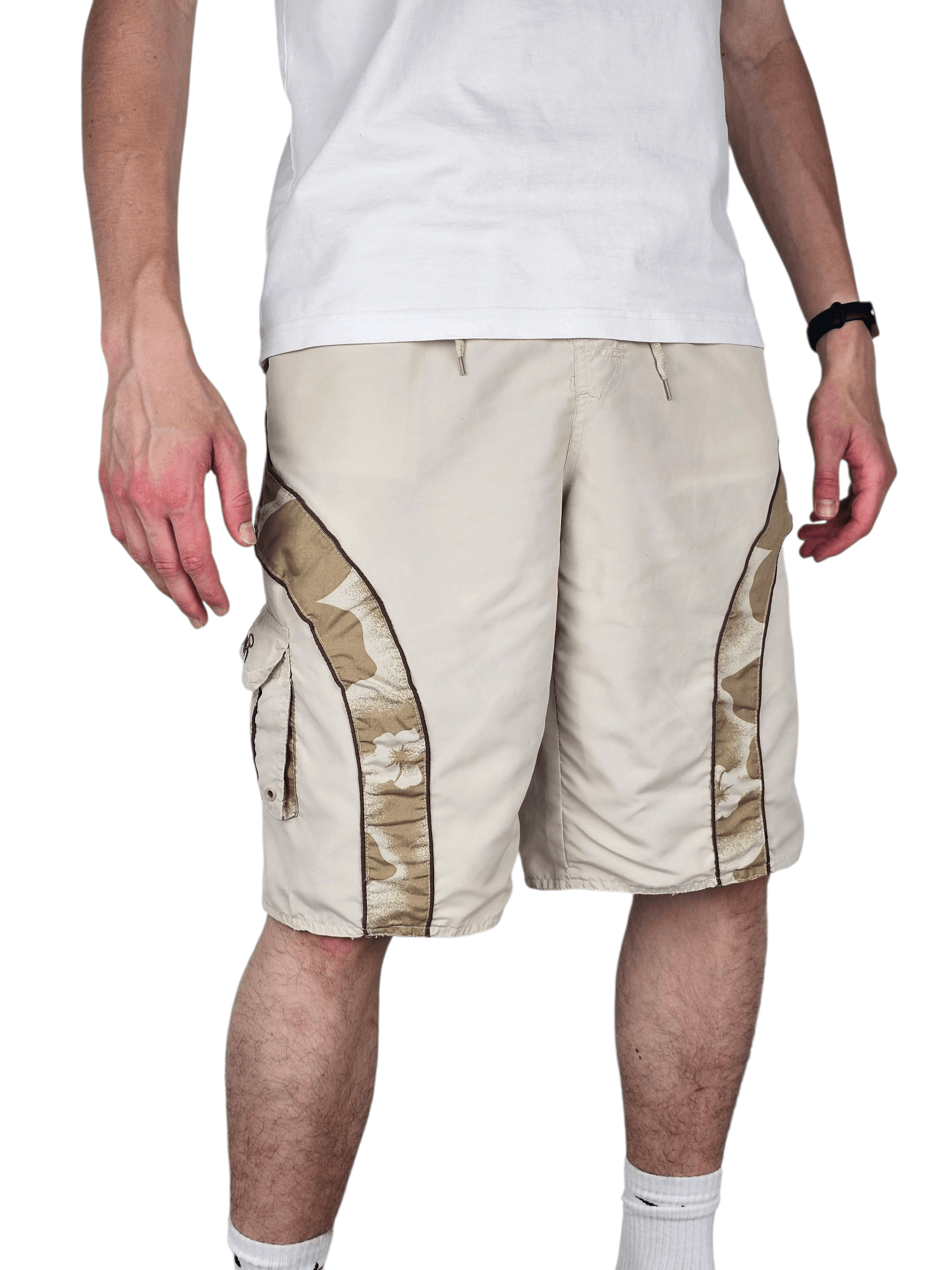 Other 💎 Waikiki Baggy Relaxed Reversible Shorts Brown Y2K Size L Size US 34 / EU 50 - 4 Thumbnail
