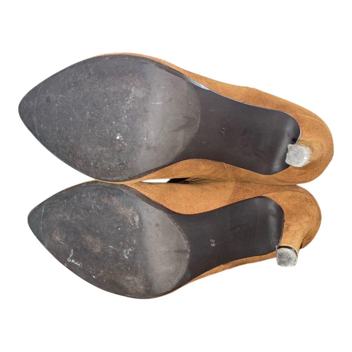 Other Women’s Suede Heels Boots Manya Fashion Made In Spain 7.5 Size US 7.5 / IT 37.5 - 9 Thumbnail