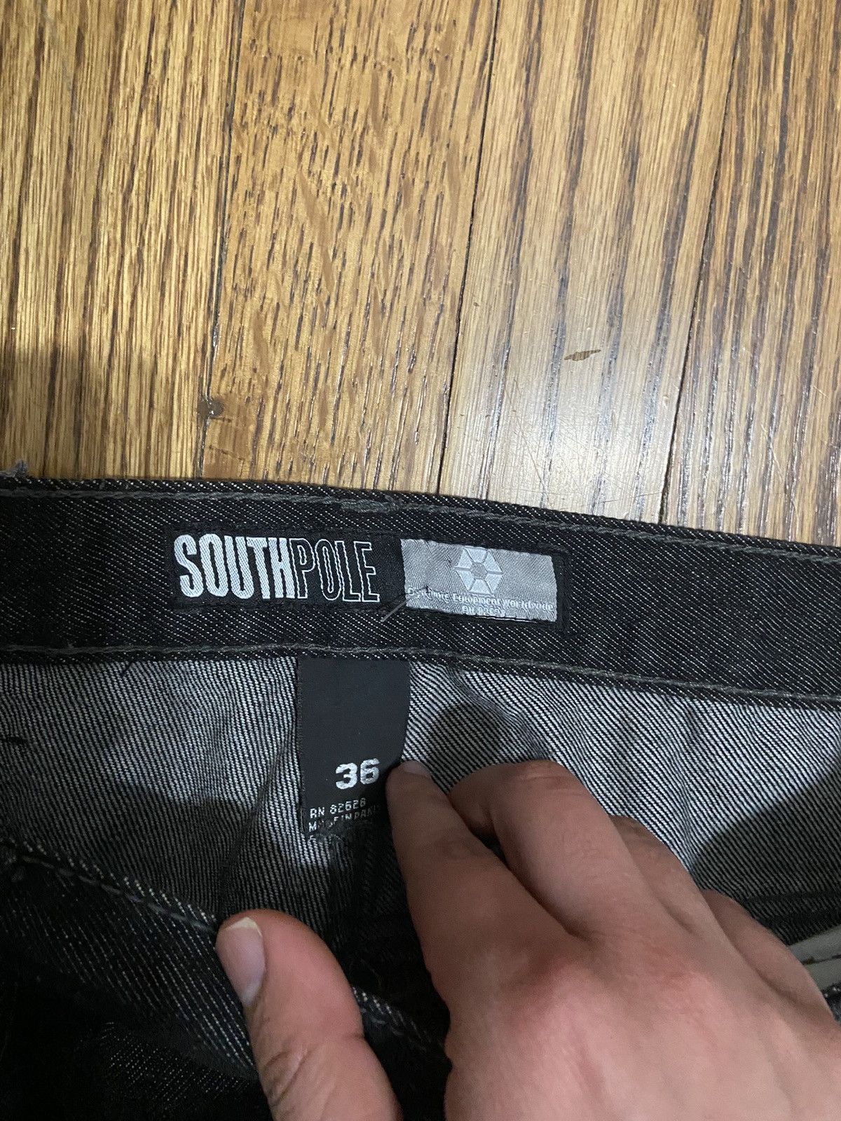 Southpole Vintage Southpole grey tab jeans Size US 36 / EU 52 - 4 Thumbnail