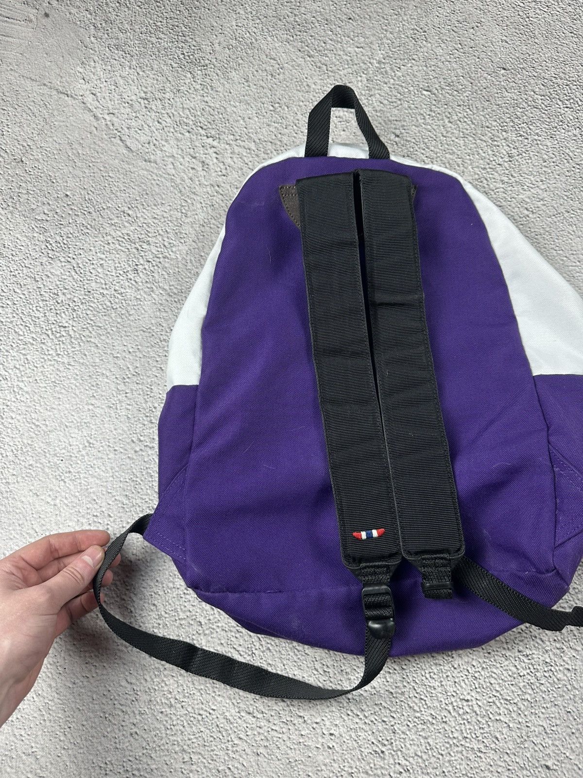 Napapijri VTG Napapijri Backpack Y2K Bag Hype Crazy Logo Patch Style Size ONE SIZE - 14 Thumbnail