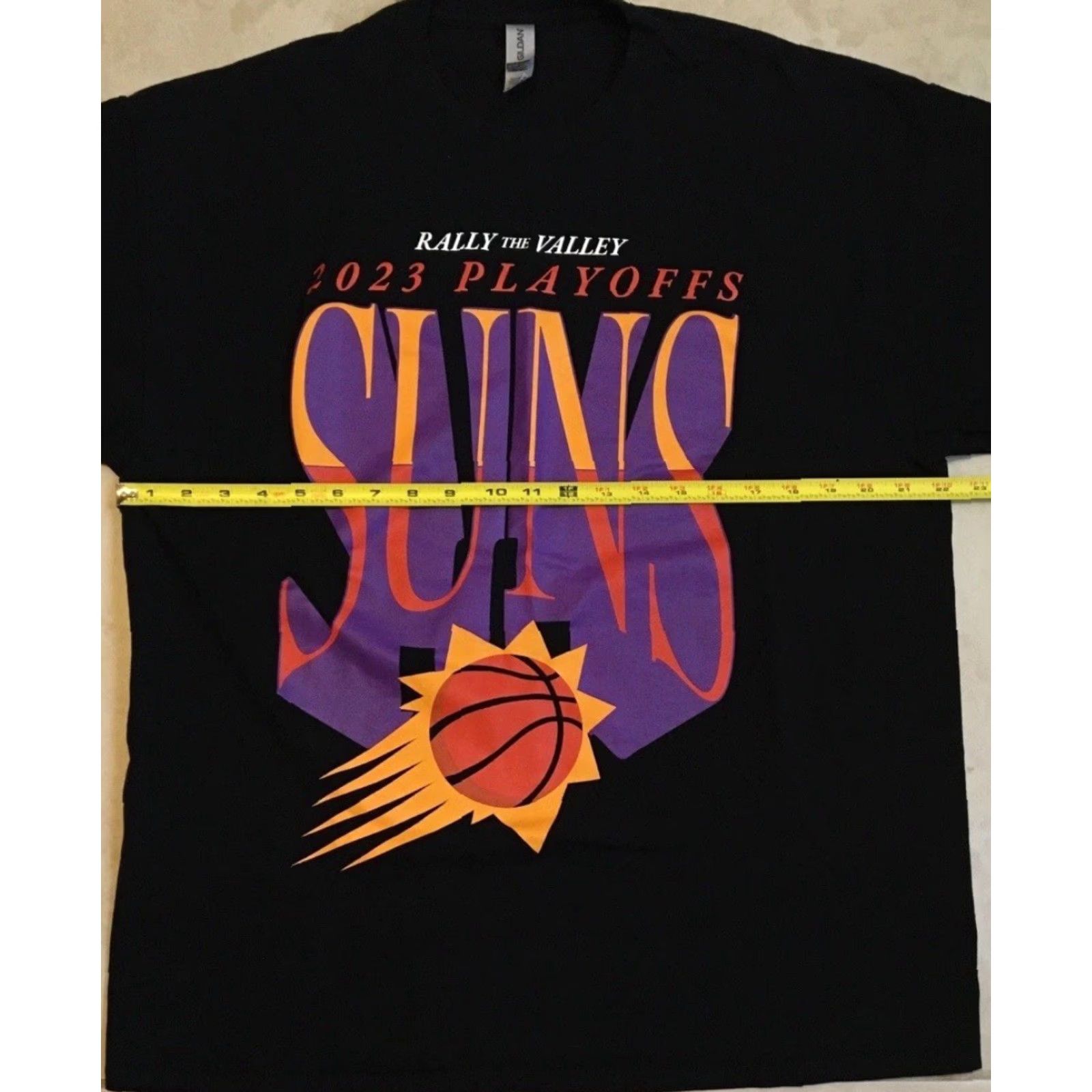 Vintage VINTAGE Phoenix Suns 2023 Playoffs Shirt XL Charles Barkley NBA Finals Arizona 90s Sports Graphic Tee Mens Black Size US XL / EU 56 / 4 - 5 Thumbnail