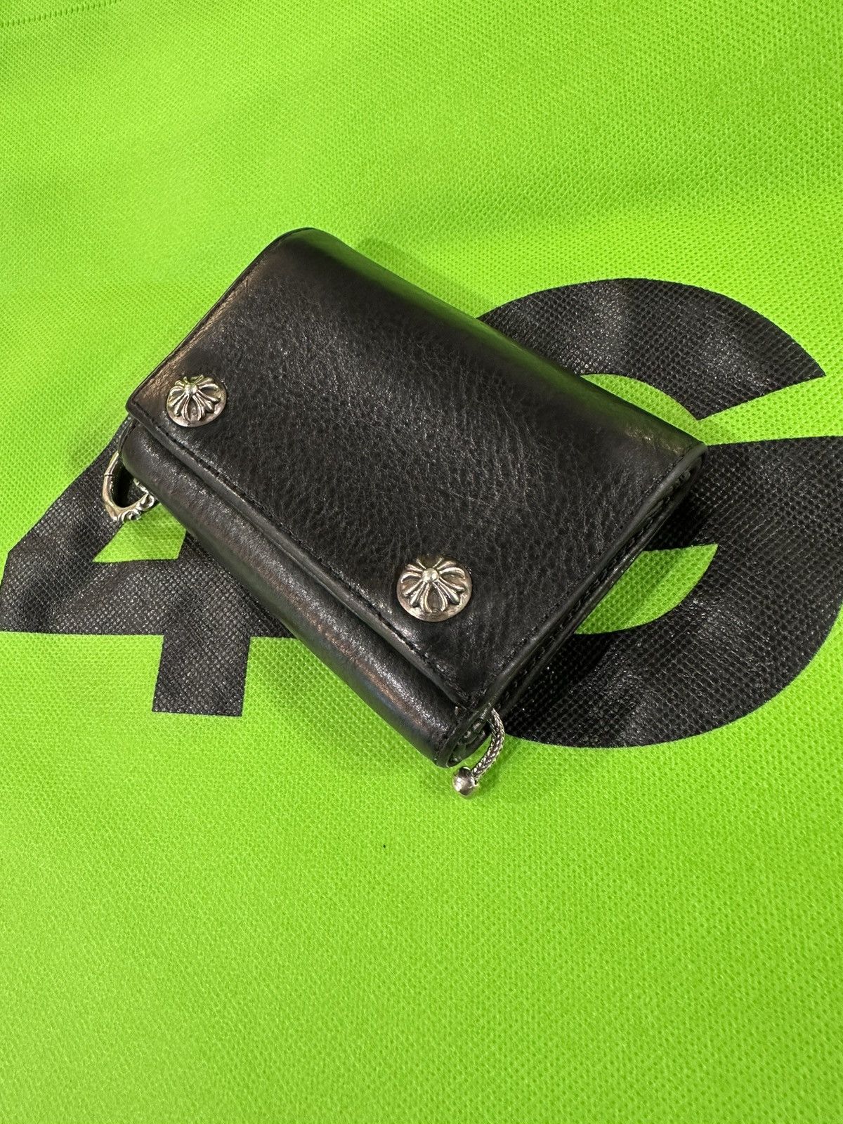 Chrome Hearts CHROME HEARTS LEATHER MINI WALLET Size ONE SIZE - 1 Thumbnail