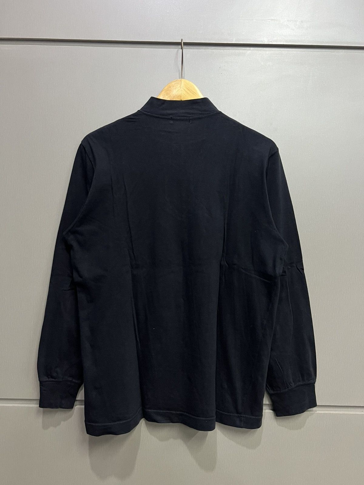 Comme des Garcons Vintage 90s Comme Des Garcons Homme Plus Half Zip Longsleeve Size US M / EU 48-50 / 2 - 3 Thumbnail