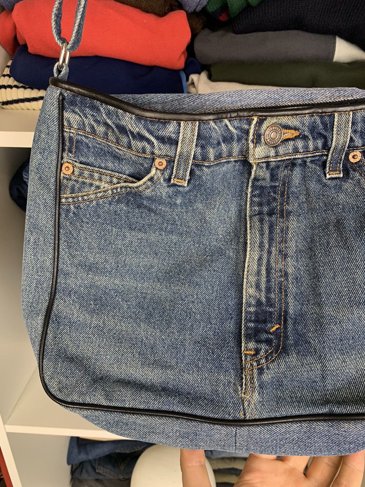 Levi's × Vintage Vintage Levis Denim Bag Size ONE SIZE - 9 Thumbnail