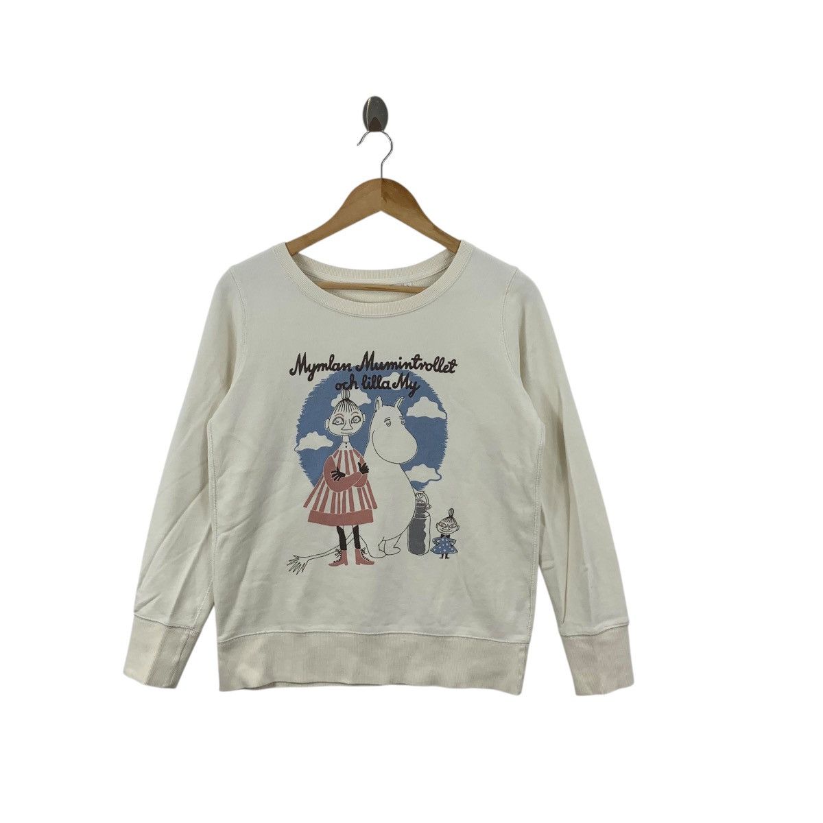Uniqlo UNIQLO x MOOMIN MUMMITROLLET Cartoon Sweatshirt Sweater Size L / US 10 / IT 46 - 3 Thumbnail