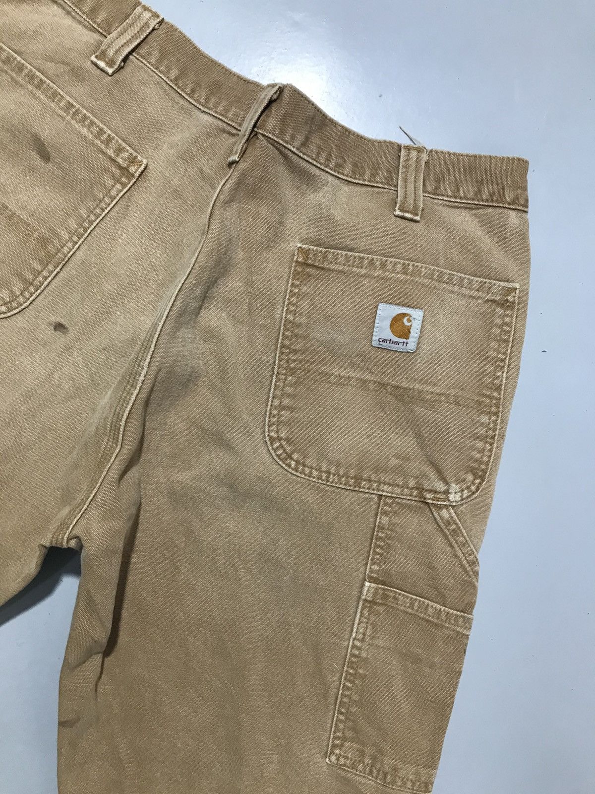 Carhartt Vintage carhartt distressed double knee workwear Size US 34 / EU 50 - 10 Thumbnail
