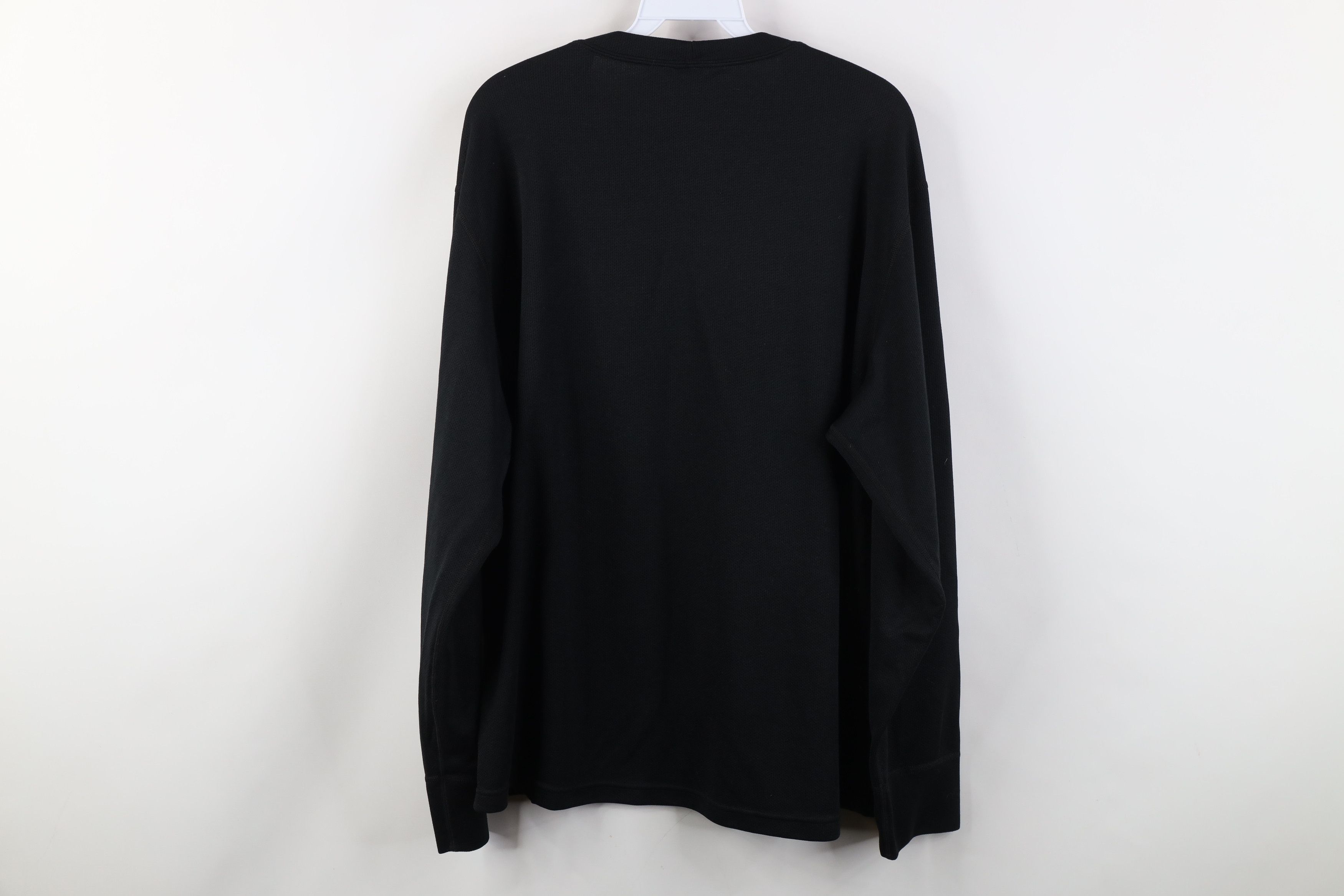 Carhartt Vintage Y2K Carhartt Thermal Knit Long Sleeve T-Shirt Black Size US XXL / EU 58 / 5 - 8 Thumbnail
