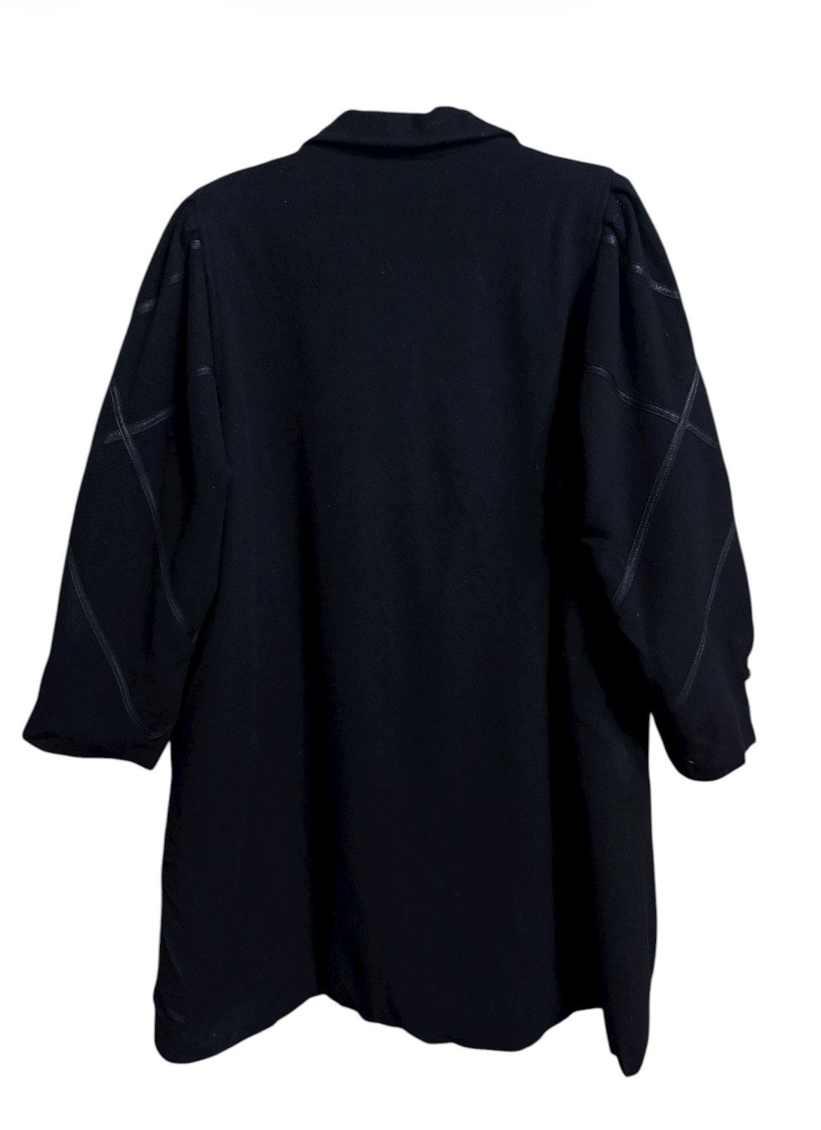 Japanese Brand Mayu Ladies Long Jacket Size L / US 10 / IT 46 - 4 Thumbnail