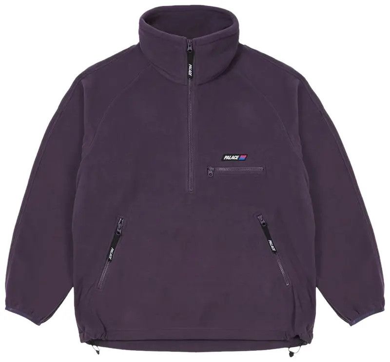Palace Polar Fleece Outer Funnel ‘Purple’ 💜 Size US S / EU 44-46 / 1 - 1 Thumbnail