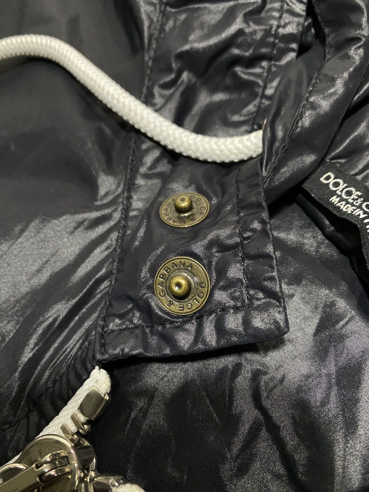 Dolce & Gabbana black zip hooded Jacket Size US M / EU 48-50 / 2 - 6 Thumbnail