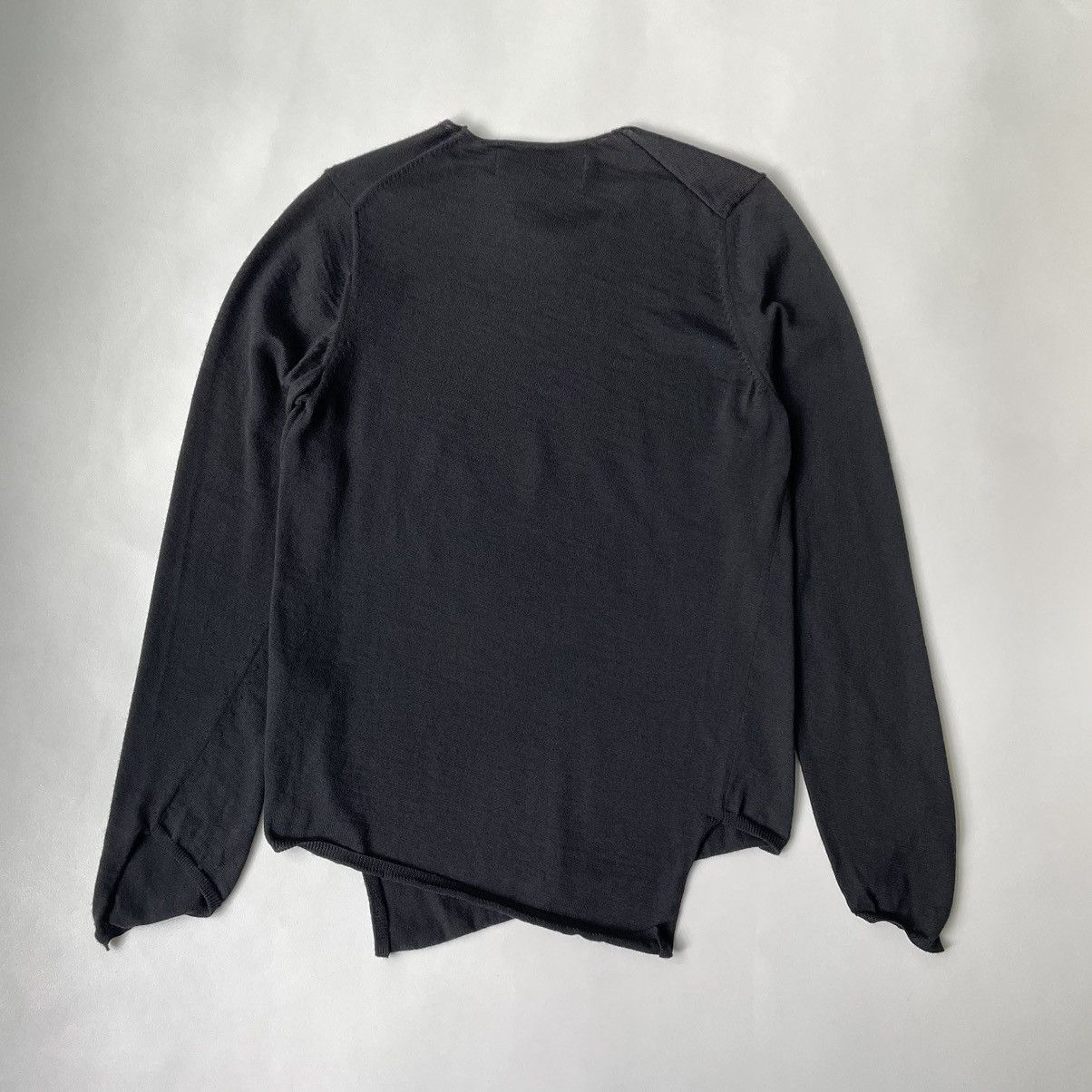 Comme des Garcons A/W 15 ‘Metal Logo’ Black Sweater Size US M / EU 48-50 / 2 - 8 Thumbnail