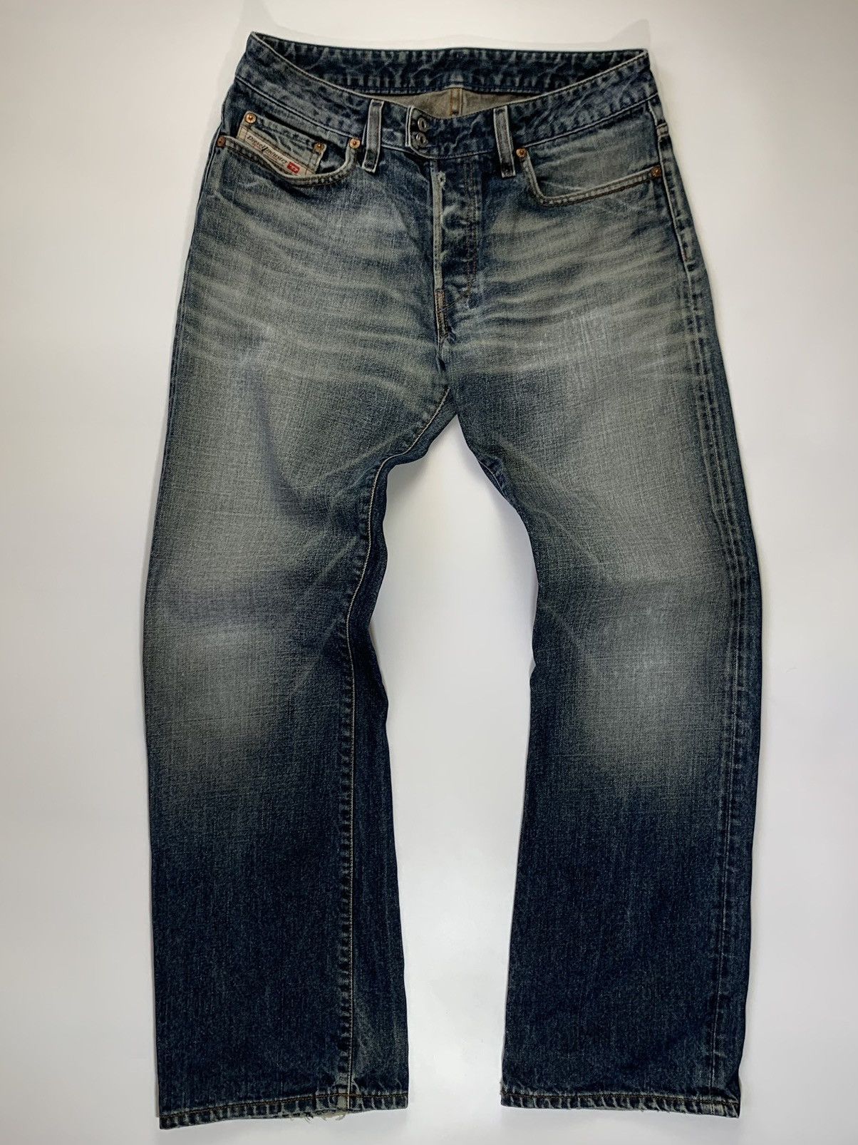 Diesel Vintage Diesel Gradient Denim Pants Jeans Y2K Size US 31 - 7 Thumbnail
