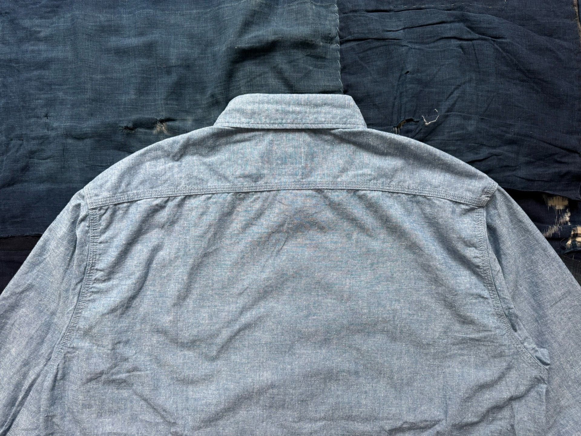 Visvim VISVIM 26SS BRIGGS CHAMBRAY SHIRT Size US L / EU 52-54 / 3 - 5 Thumbnail