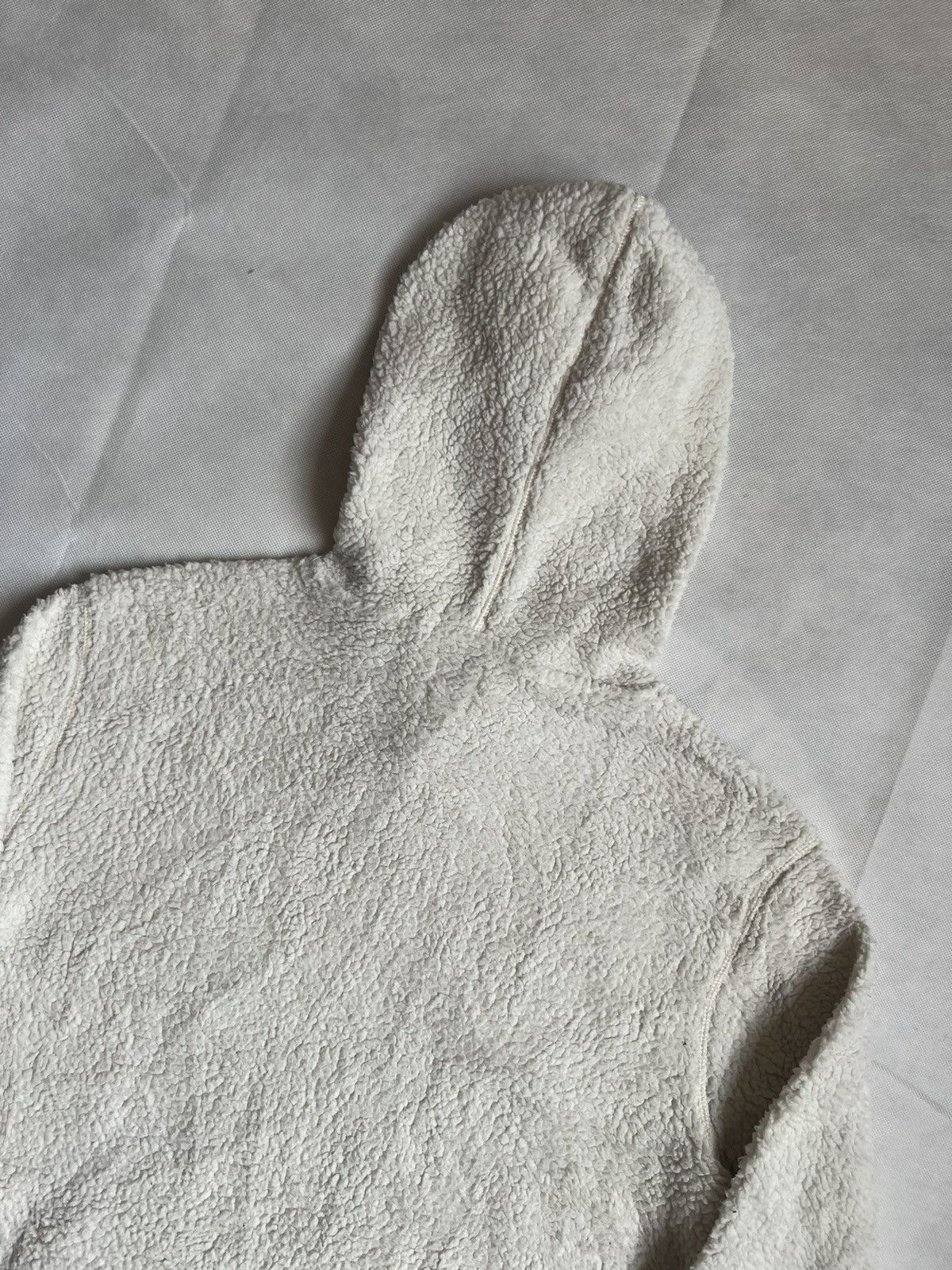 Gap Gap Fleece Sherpa Lining White Pullover Hoodie Size US S / EU 44-46 / 1 - 12 Thumbnail