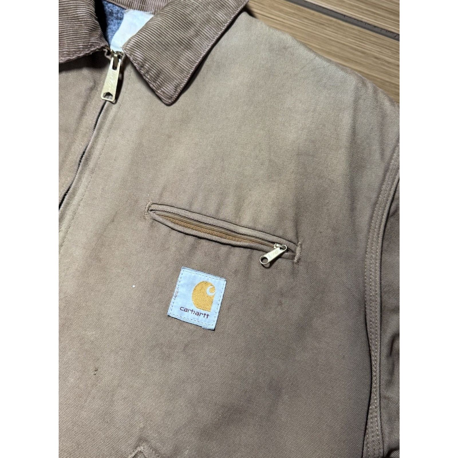 Carhartt Vintage Carhartt Detroit Jacket Mens Large Workwear Size US L / EU 52-54 / 3 - 5 Thumbnail