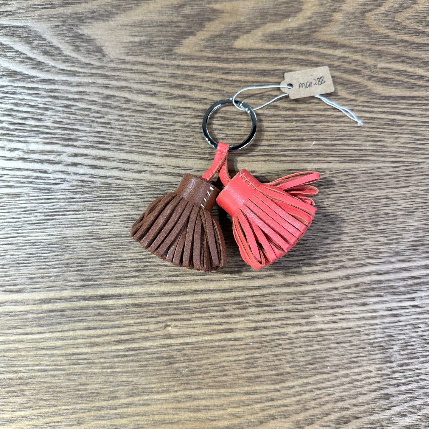 Hermes Hermes mar288 Rose Pink & Ebony Keychain Size ONE SIZE - 2 Thumbnail