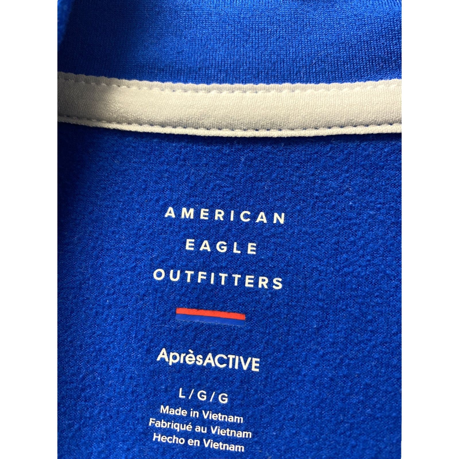 American Eagle Outfitters VINTAGE American Eagle Outfitters Mens Full Zip Jacket Long Sleeve Blue Size Large Size US L / EU 52-54 / 3 - 3 Thumbnail