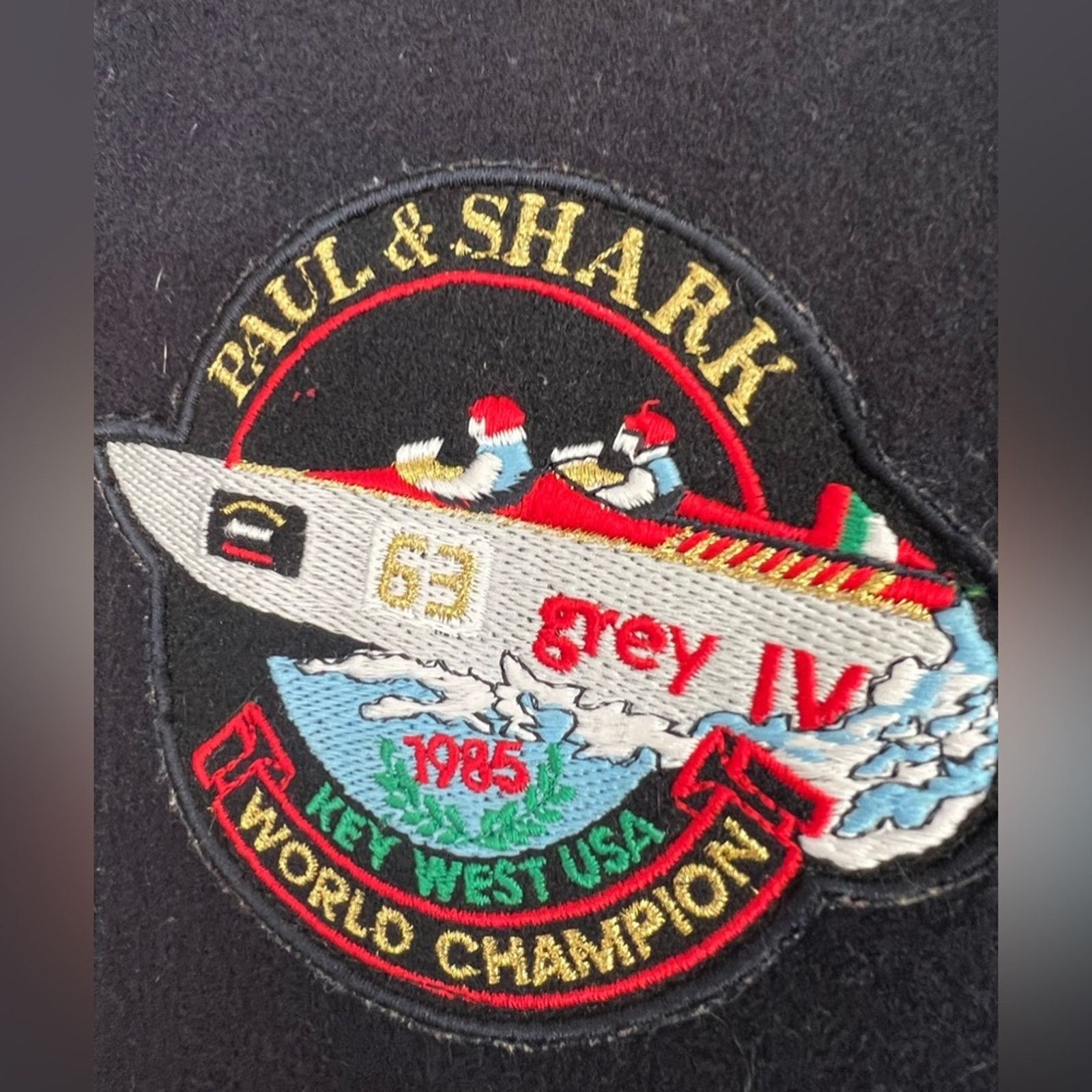 Paul & Shark Paul & Shark Yachting Varsity Jacket Wool Key West 1985 RARE Size US S / EU 44-46 / 1 - 4 Thumbnail