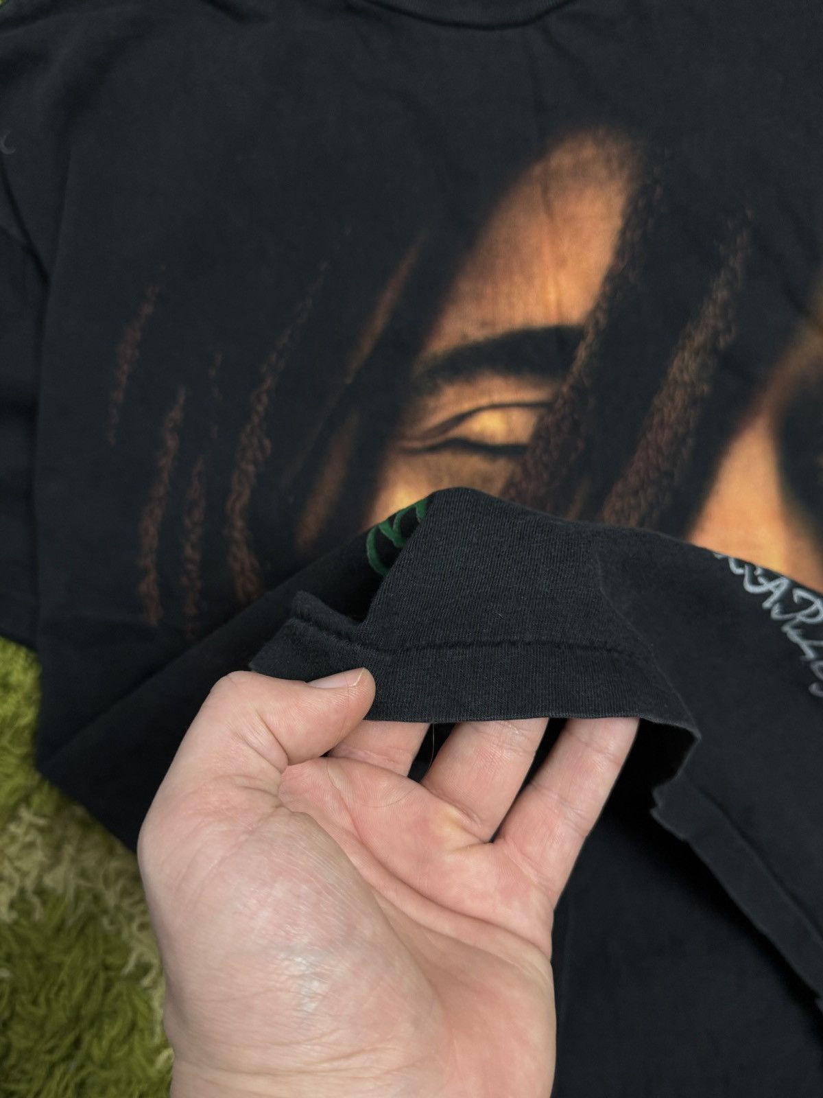 Band Tees × Bob Marley × Vintage Bob Marley 90s vintage t-shirt Size US XL / EU 56 / 4 - 4 Thumbnail