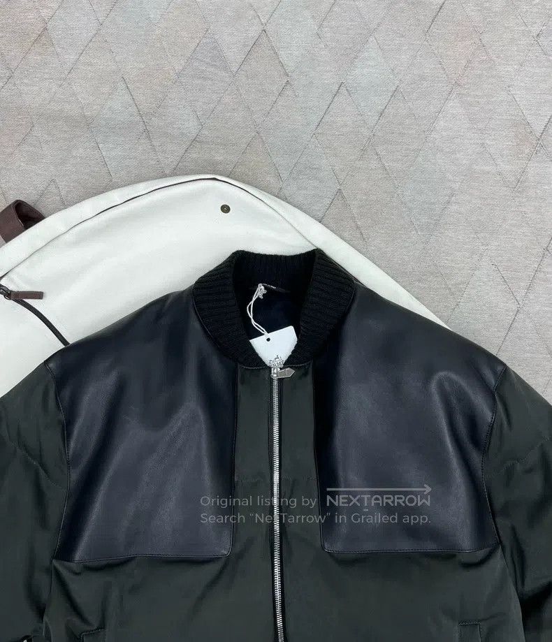 Hermes Hermes Autumn and Winter 2024 Patchwork Puffer Jacket Jack Size US L / EU 52-54 / 3 - 2 Thumbnail
