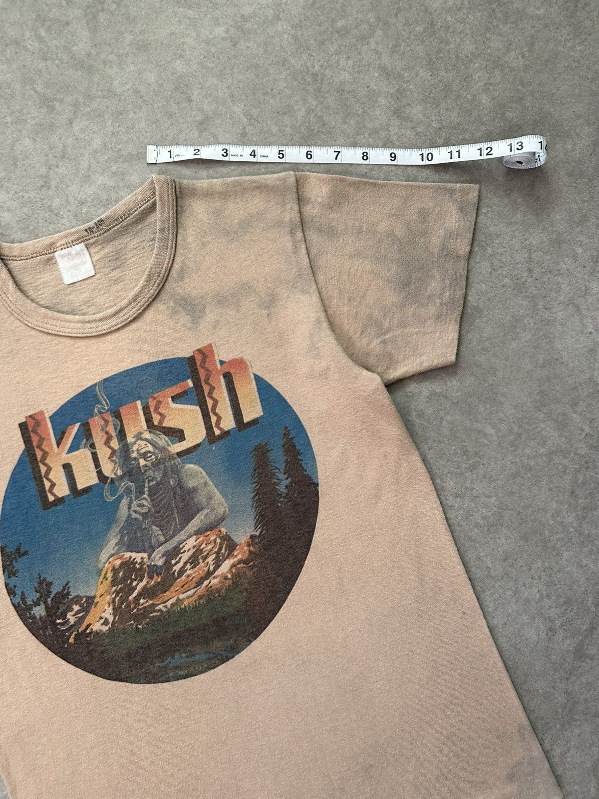 Vintage Vintage Weed Tee Kush Native Graphic 1979 Rare Unique Size US M / EU 48-50 / 2 - 9 Thumbnail
