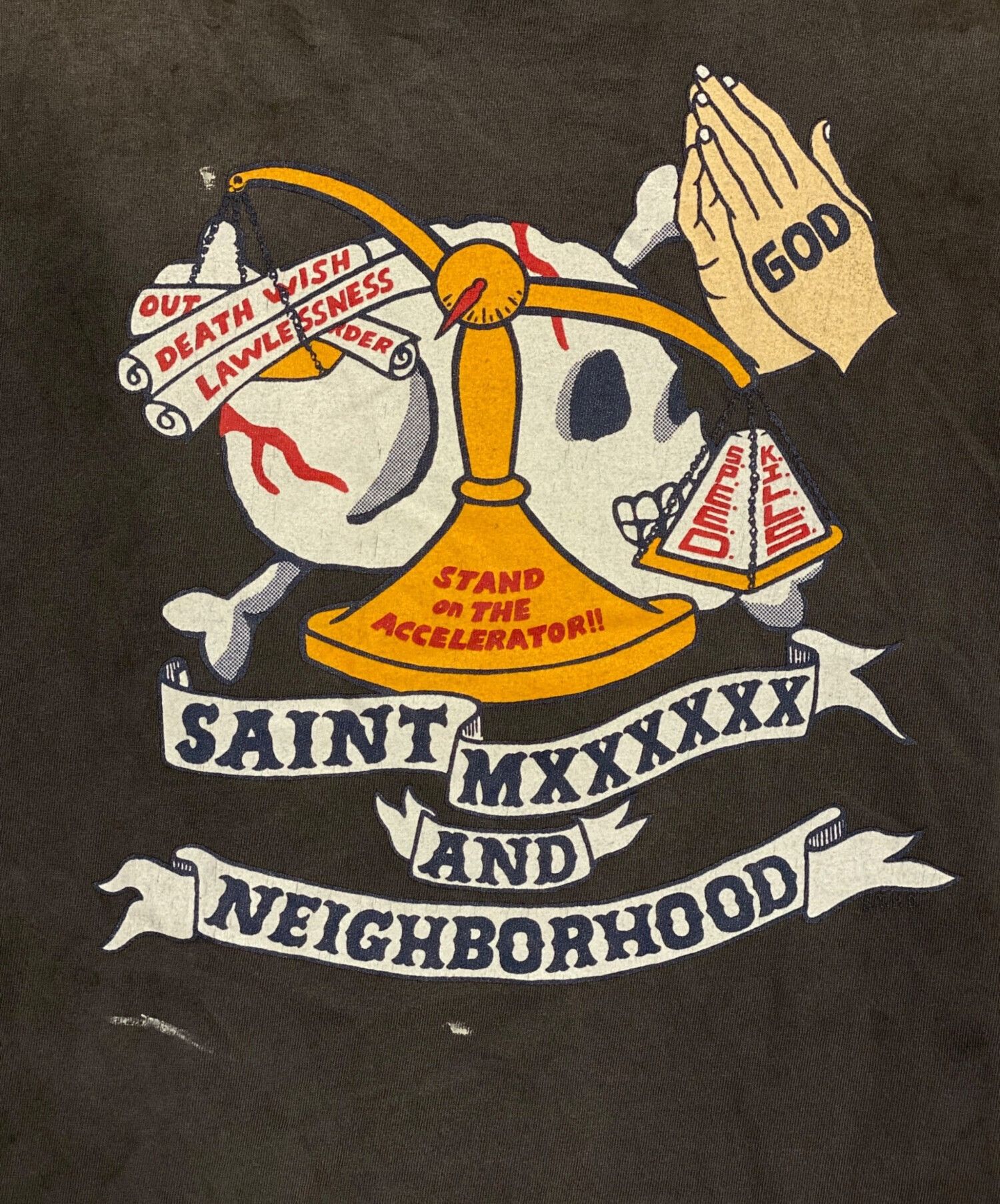 Neighborhood × Saint Michael SAINT MICHAEL x NEIGHBORHOOD 25SS STHD.PRAY T-shirt XL Size US XL / EU 56 / 4 - 5 Thumbnail
