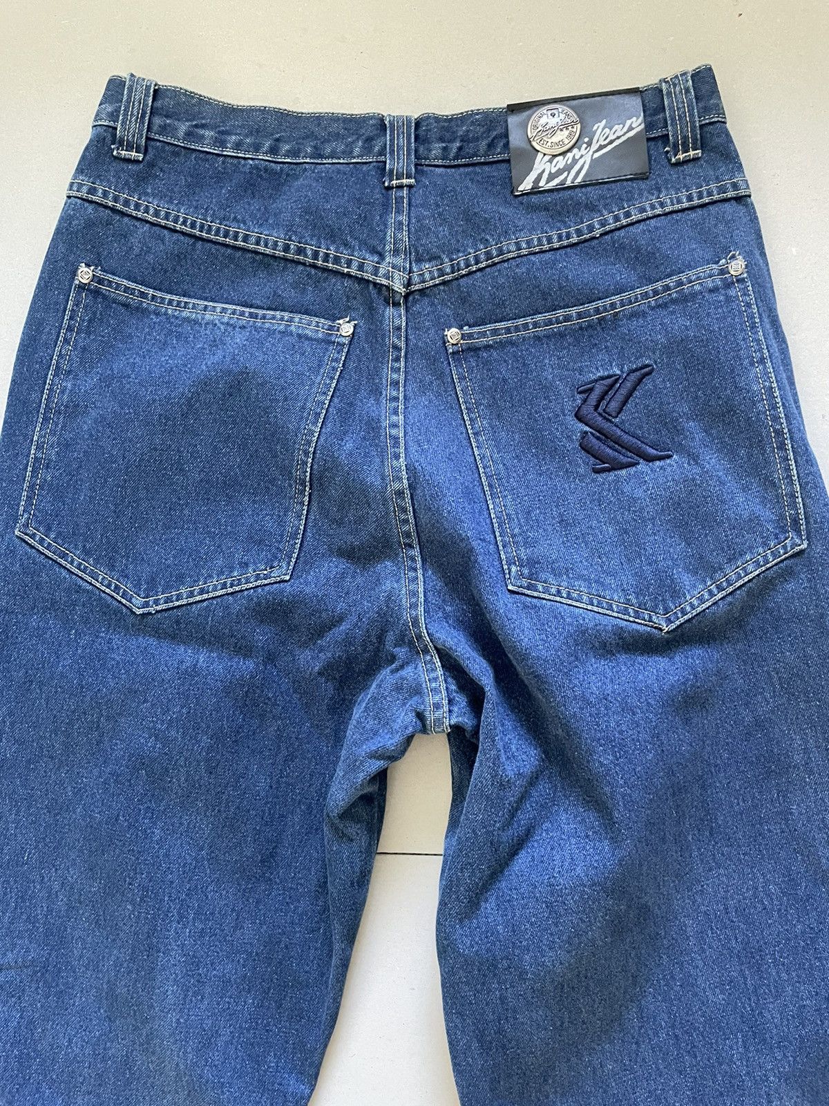 Karl Kani Vintage Karl Kani Zipper Custom Jeans karl kani jeans Size US 32 / EU 48 - 10 Thumbnail