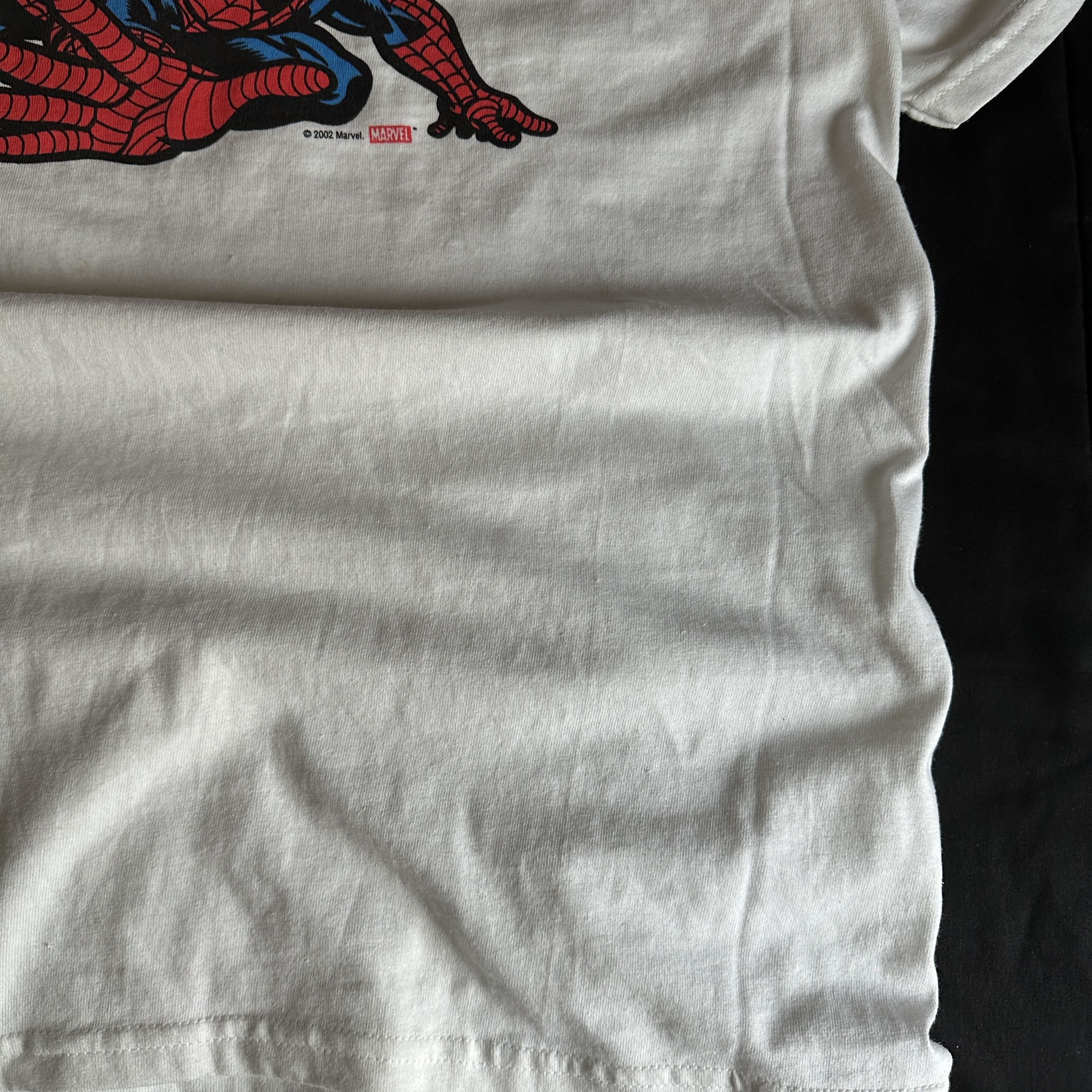 Marvel Comics × Vintage Vintage 2002 - Spider Man Marvel Comic Brachs Promo Tees Size US L / EU 52-54 / 3 - 7 Thumbnail