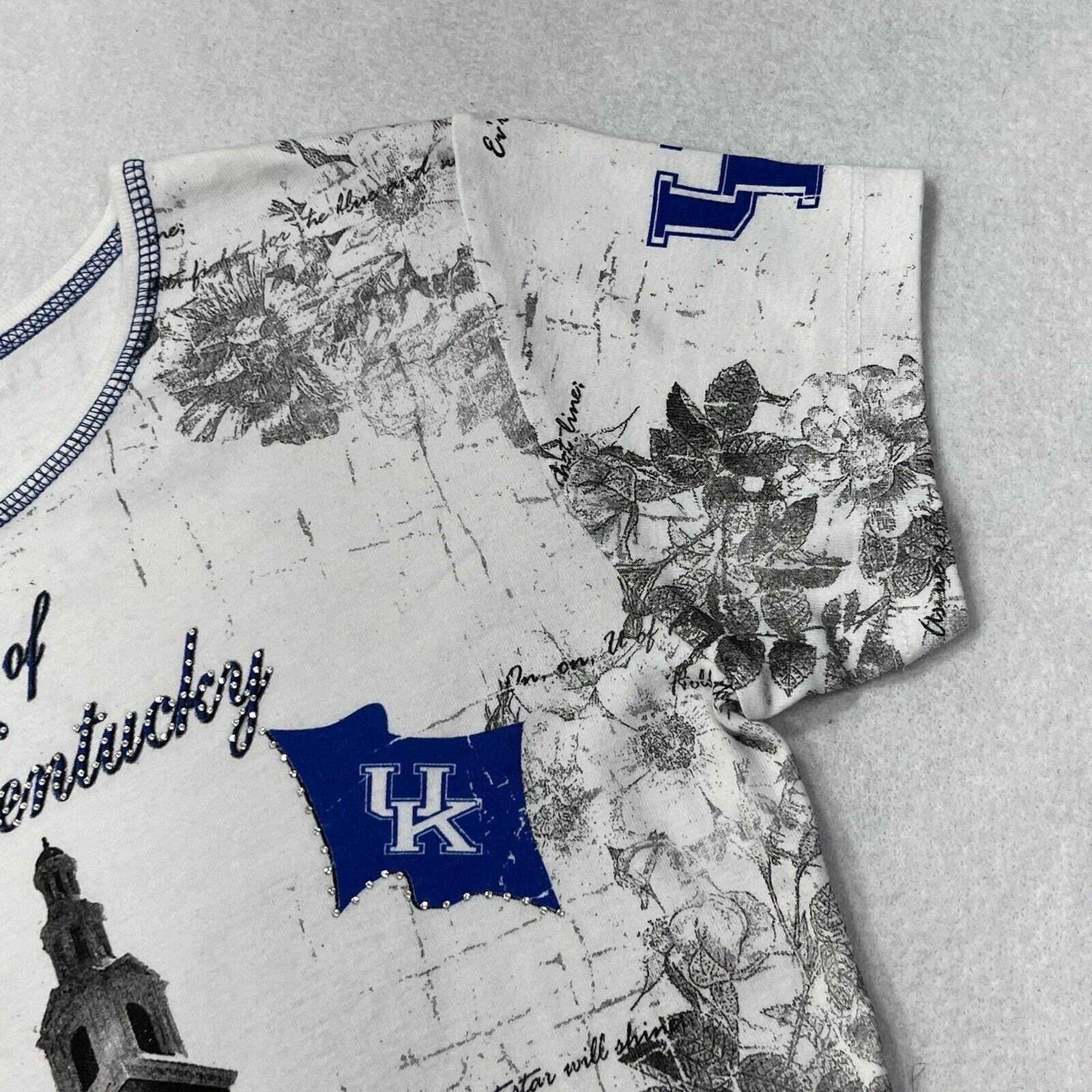 Vintage Vintage Kentucky Wildcats Sparkle Graphic T Shirt USA Size M / US 6-8 / IT 42-44 - 4 Thumbnail