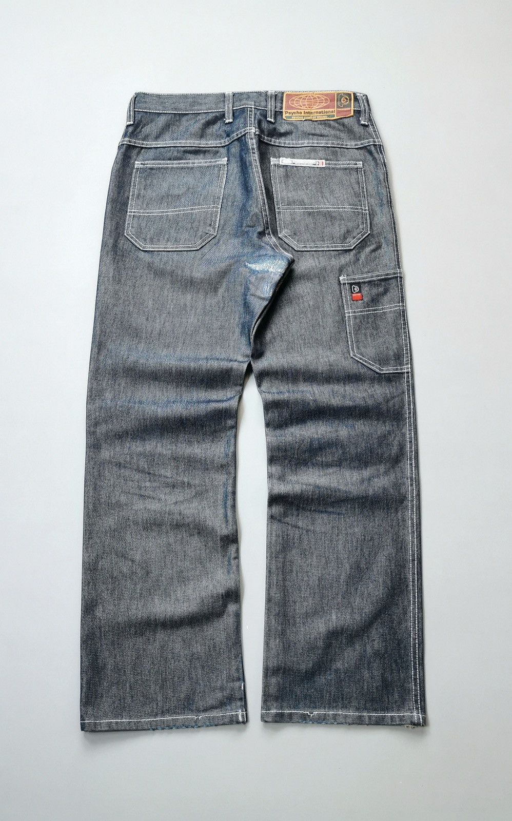 Ecko Unltd. Psycho Cowboy Brand Carpenter Skater Jeans Size US 31 - 2 Thumbnail