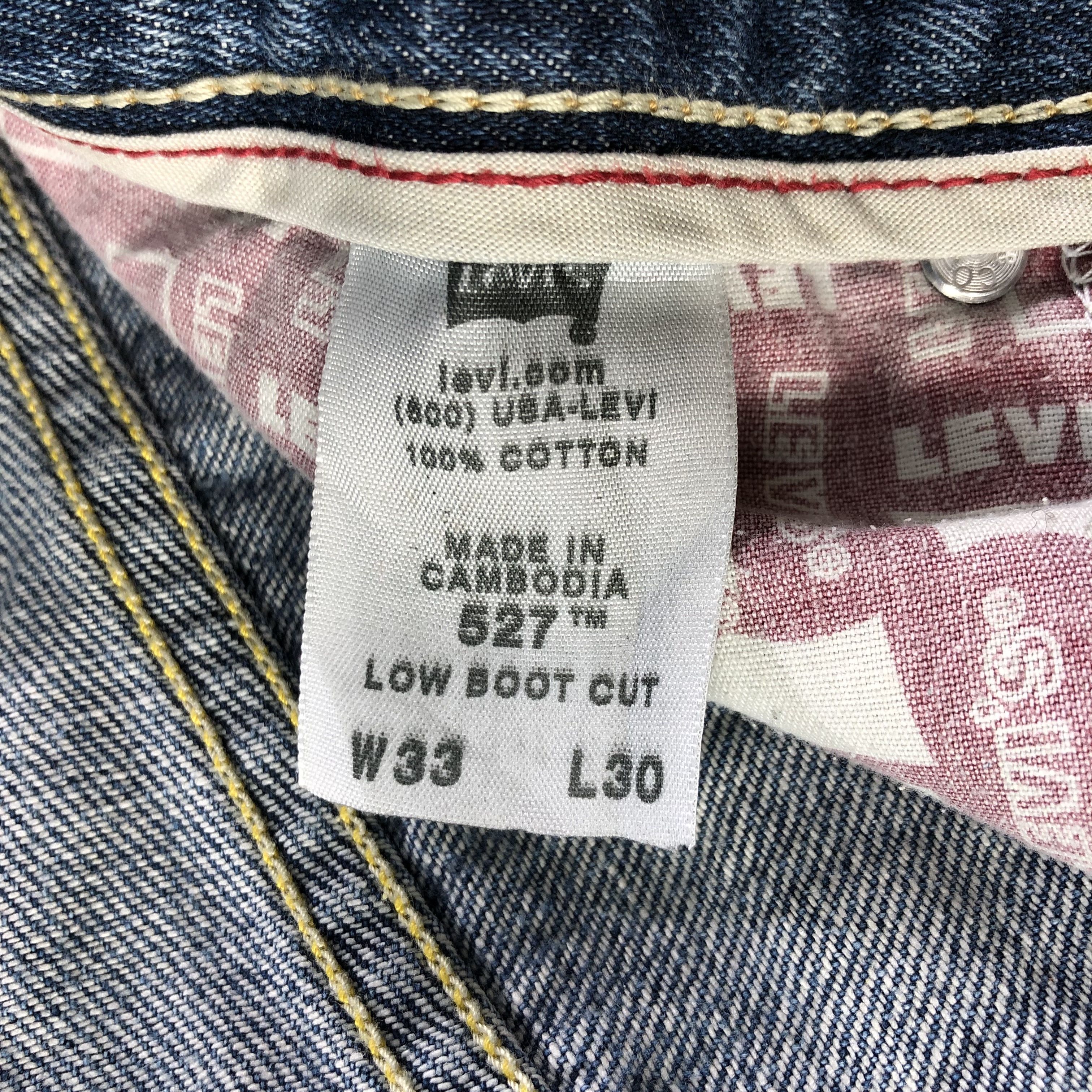 Levi's Vintage Levis 527 Jeans-J3548 Size US 34 / EU 50 - 10 Thumbnail