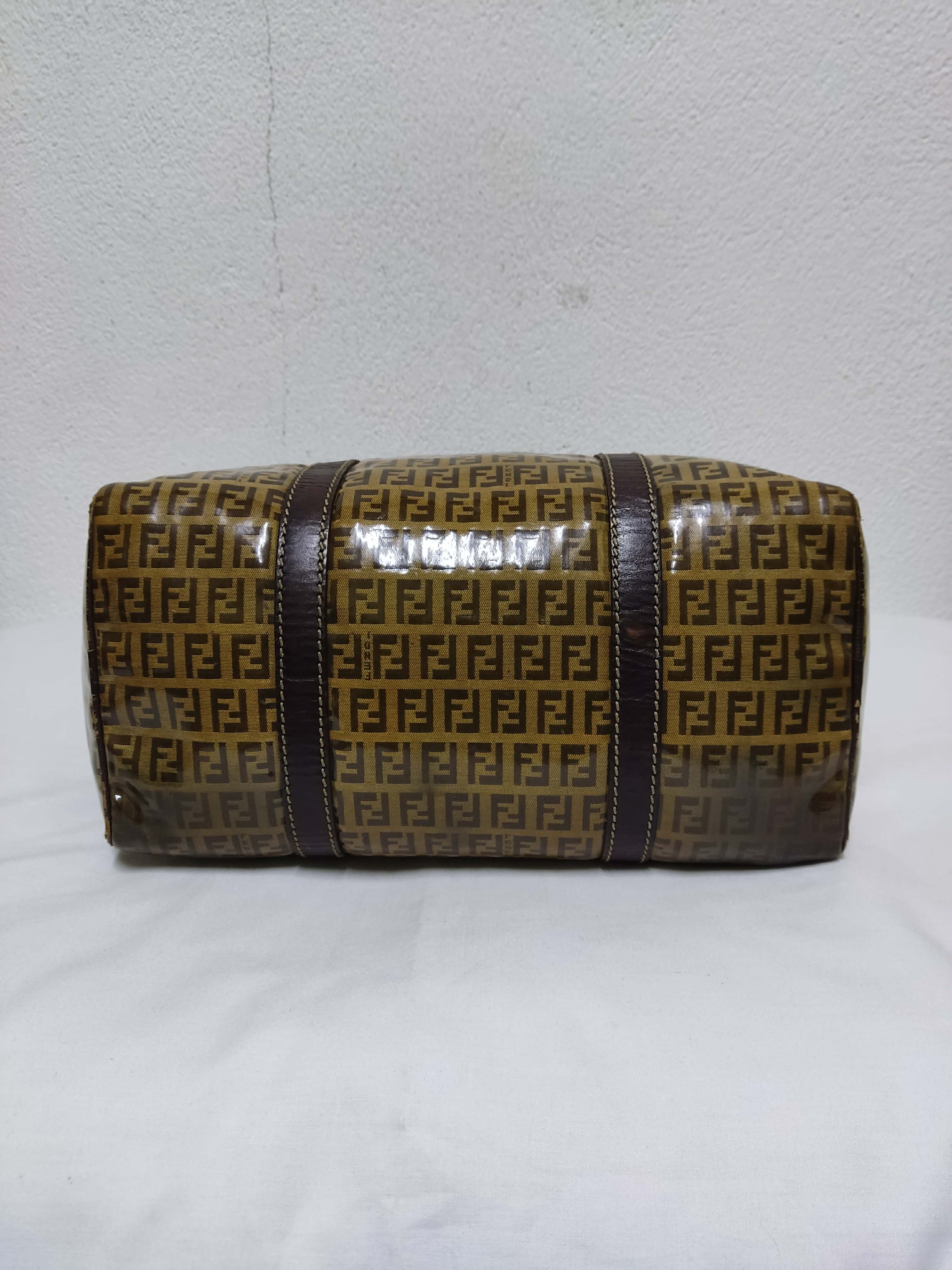 Fendi Authentic FENDI Zucchino Mini Bostan Bag Handbag Size ONE SIZE - 11 Thumbnail