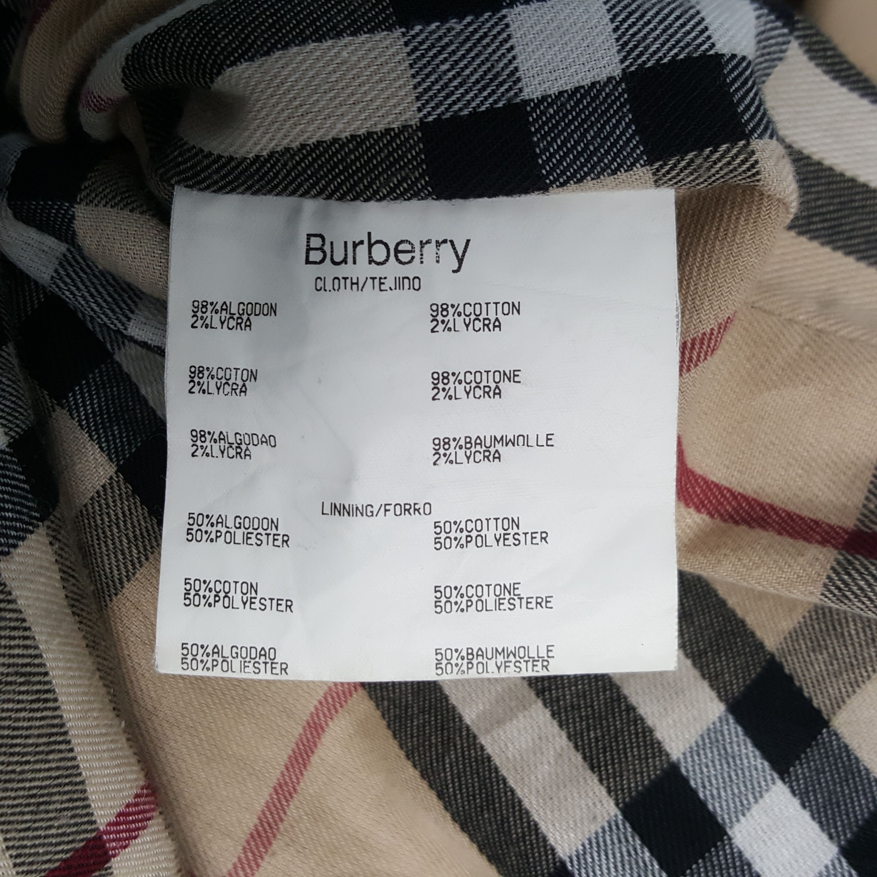 Burberry × Vintage Vintage Burberry London Velvet Custom Logo Button Up Jacket Size S / US 4 / IT 40 - 10 Thumbnail