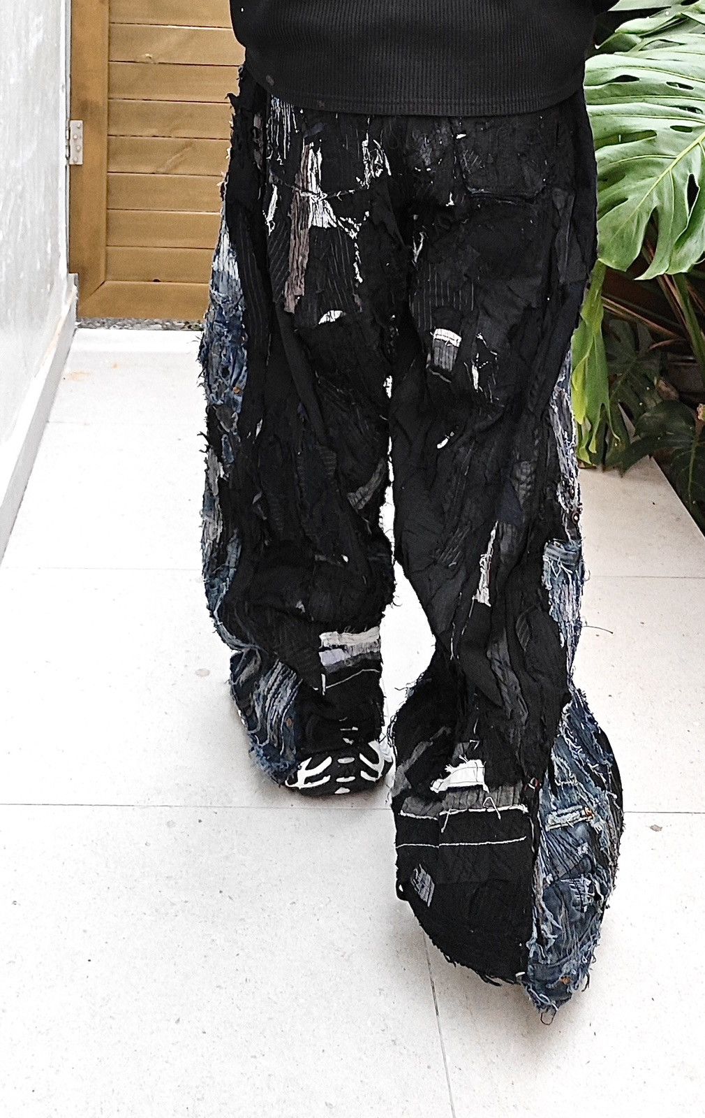 Other Masstak custom denim patchwork jeans Size US 34 / EU 50 - 11 Thumbnail