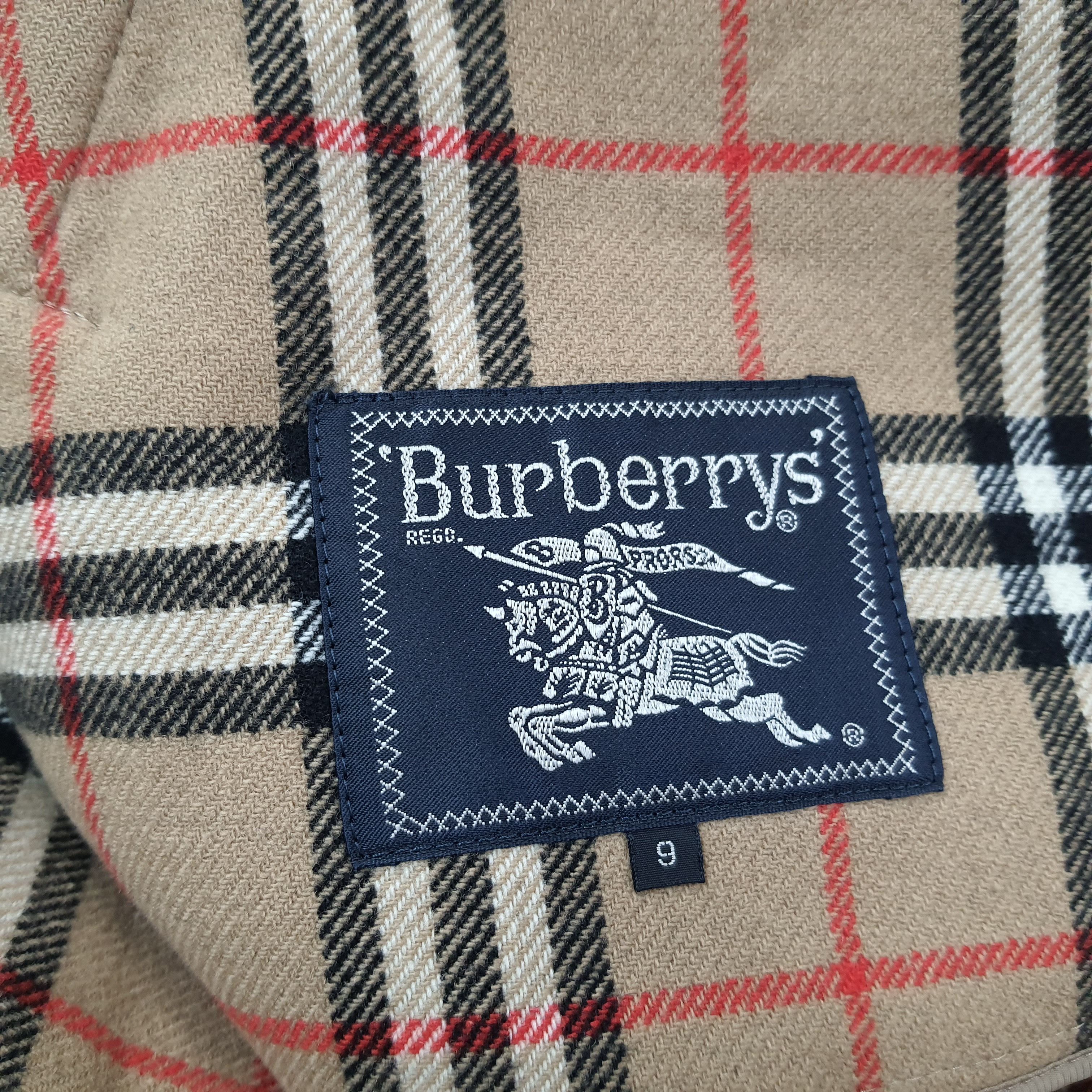 Burberry Vintage Burberrys' Nova Check Custom Logo Jacket C245N7 Size US L / EU 52-54 / 3 - 6 Thumbnail