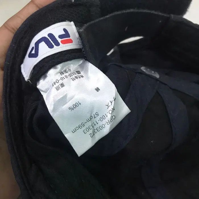 Fila Vintage Fila Plain Cap Size ONE SIZE - 5 Thumbnail
