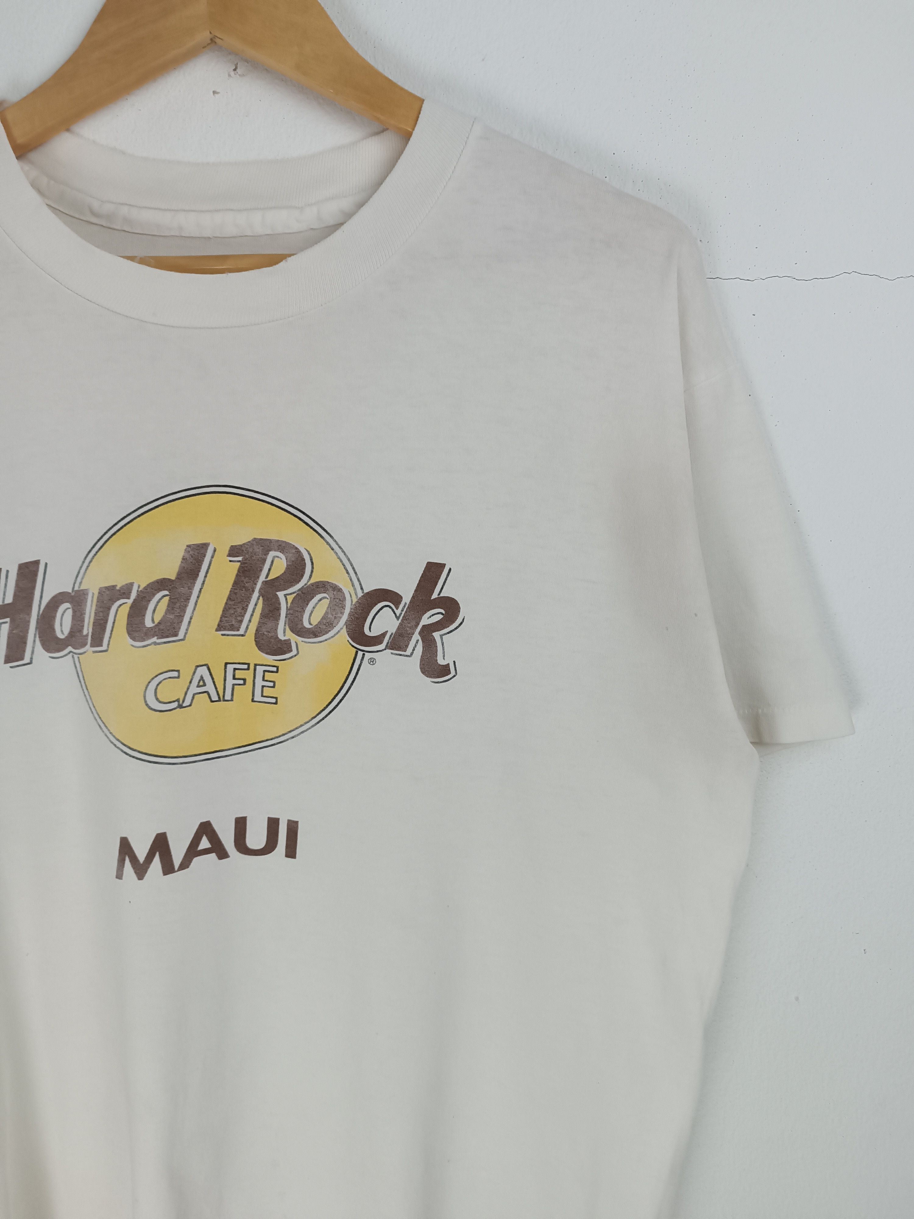 Hard Rock Cafe VINTAGE 90'S HARD ROCK CAFE MAUI SINGLE STITCH MADE IN USA Size US L / EU 52-54 / 3 - 6 Thumbnail